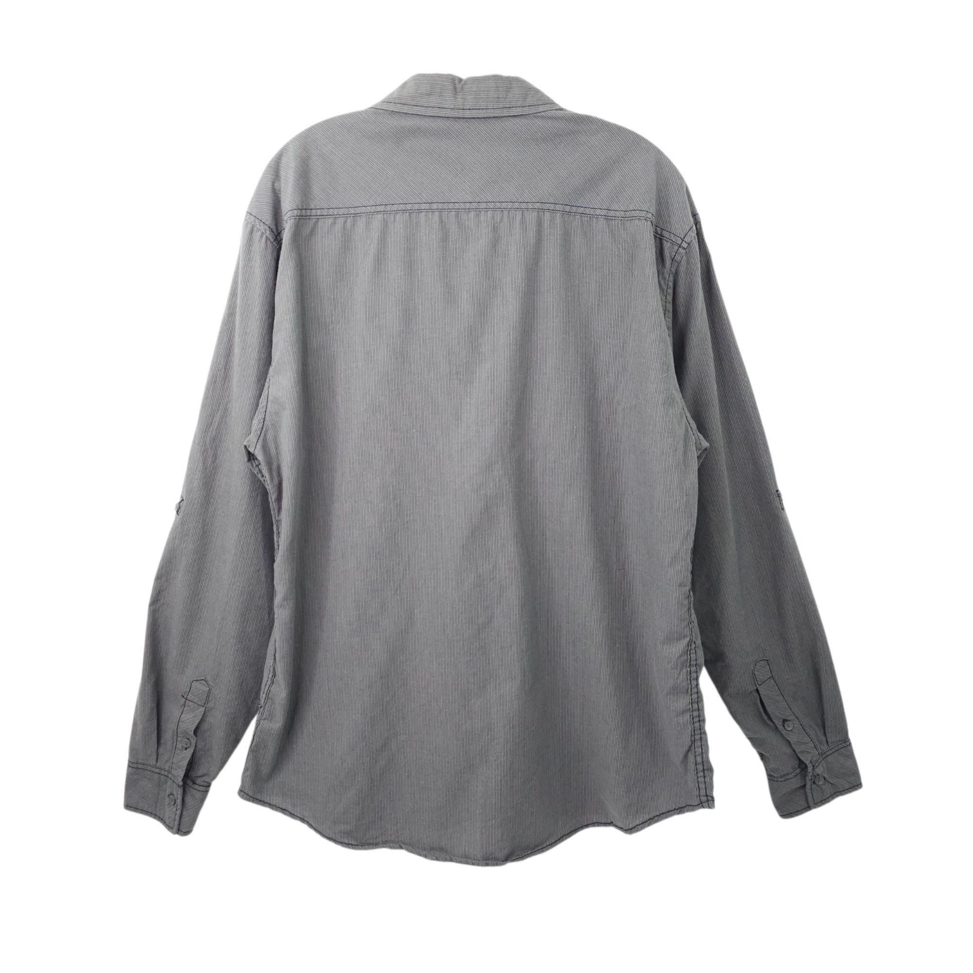 Carbon Carbon Slim Fit Button Front Shirt Mens XXL READ Tab Sleeve Size US XXL / EU 58 / 5 - 3 Thumbnail