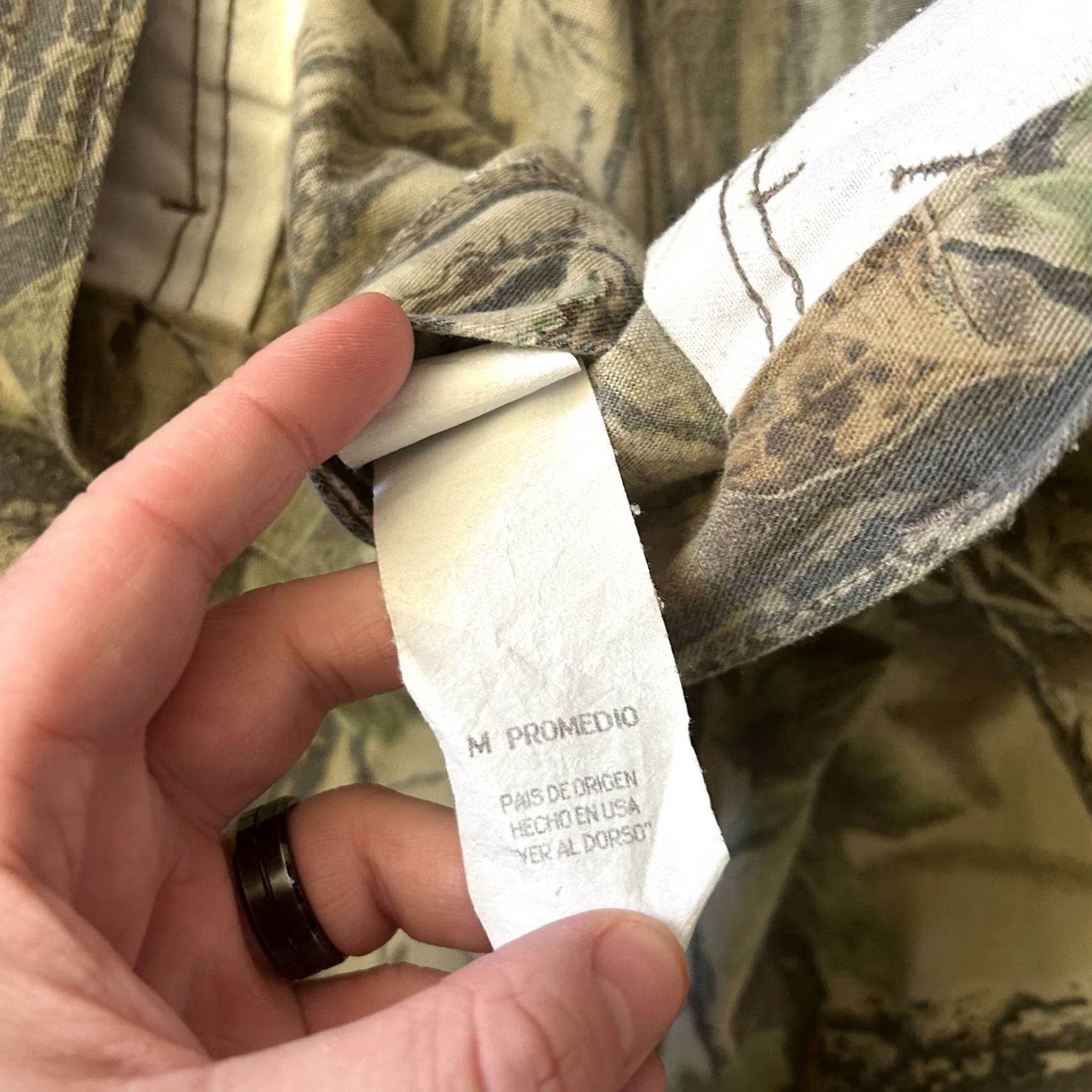 Realtree VINTAGE Liberty Realtree camo cargo pants Men's Size M Brown 90s Cargo Pants Size US 31 - 4 Thumbnail