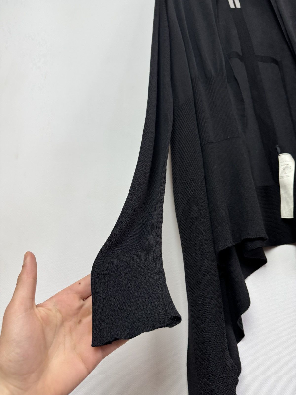 Rick Owens Rick Owens FW19 ‘LARRY’ Large Wrap Cardigan Size L / US 10 / IT 46 - 6 Thumbnail