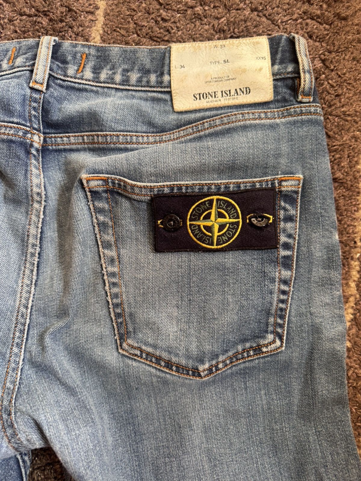 Stone Island Stone Island jeans w33 Size US 33 - 2 Thumbnail