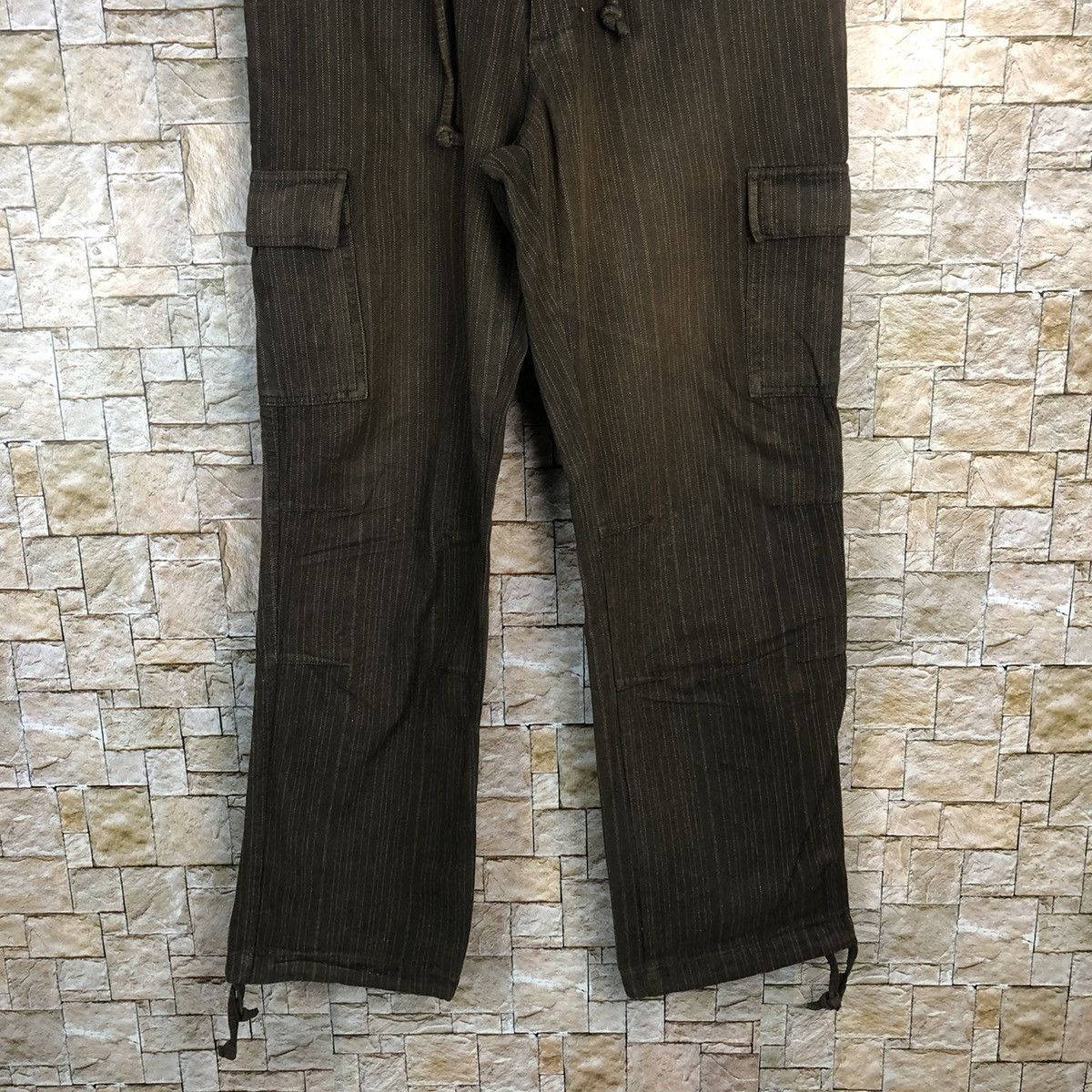 Japanese Brand DL Virgin Vagage Brown Cargo Multipocket Pants #A339 Size US 32 / EU 48 - 3 Thumbnail