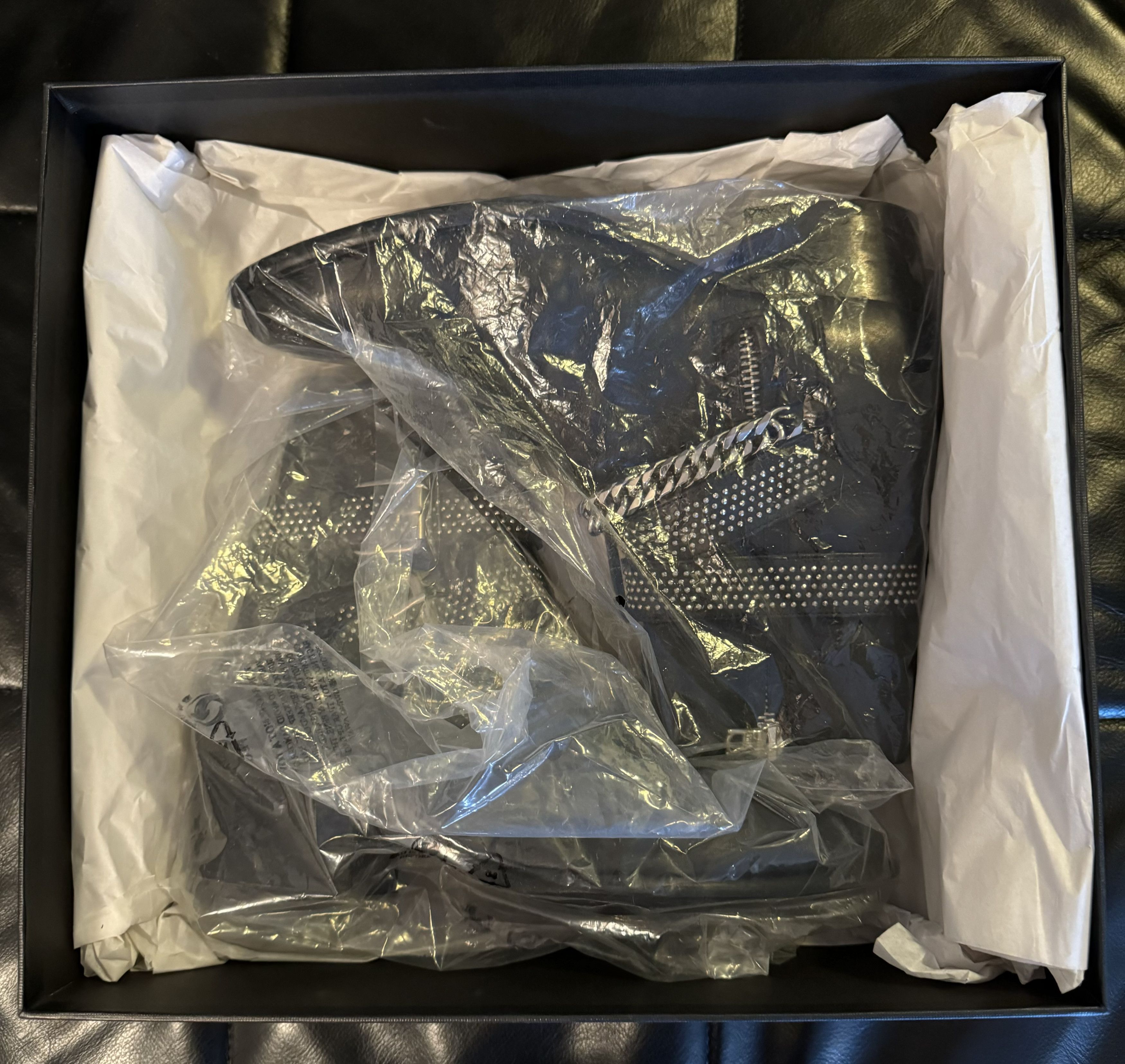 Amiri AMIRI MOTO CHAIN LTHR BOOT Size US 7.5 / EU 40-41 - 11 Thumbnail