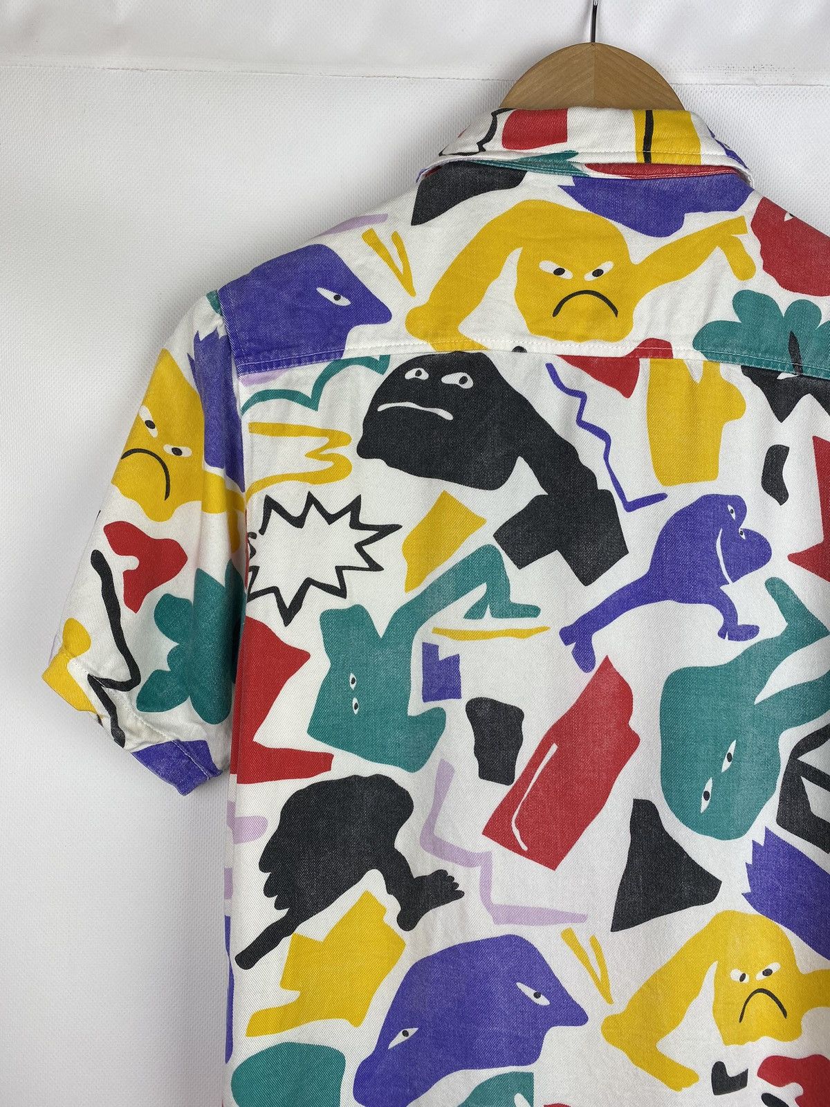 Other Lazy Oaf men’s viscose short sleeve overprinted shirt Size US XS / EU 42 / 0 - 17 Thumbnail