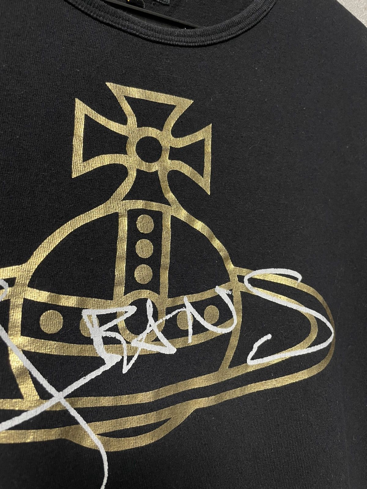 Vivienne Westwood Vivienne Westwood Anglomania T-Shirt Tee Big Logo Size US L / EU 52-54 / 3 - 8 Thumbnail