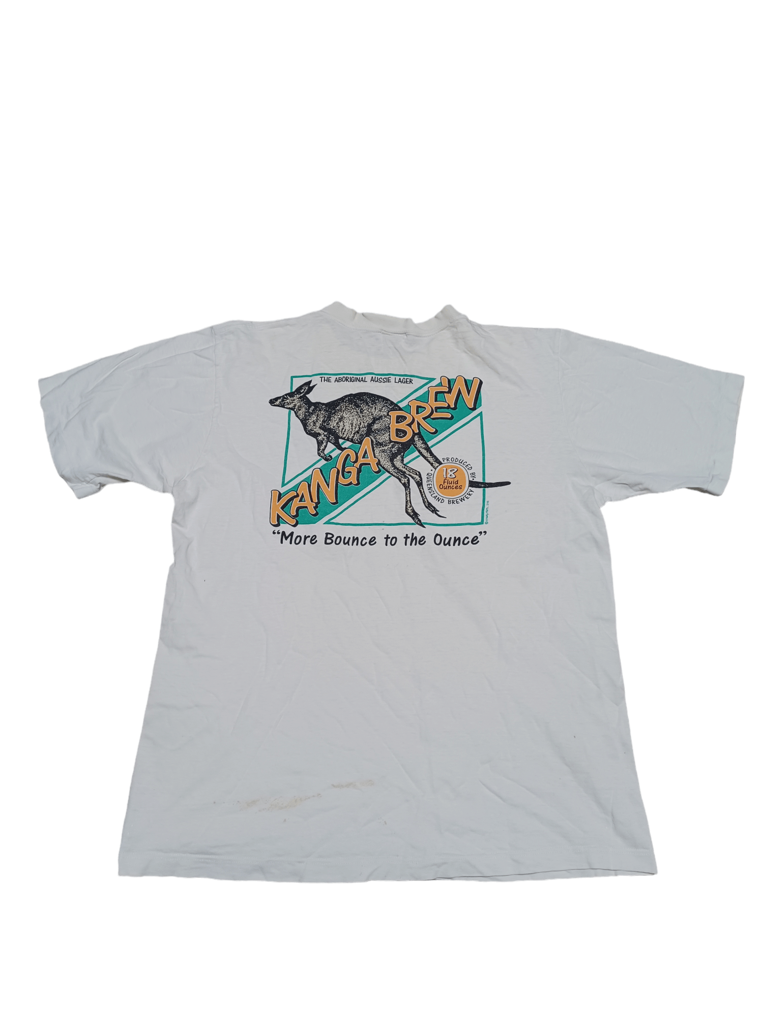 Other VINTAGE CRAZY SHIRTS KANGA BREW HAWAII BEER 90S TEE Size US L / EU 52-54 / 3 - 1 Thumbnail