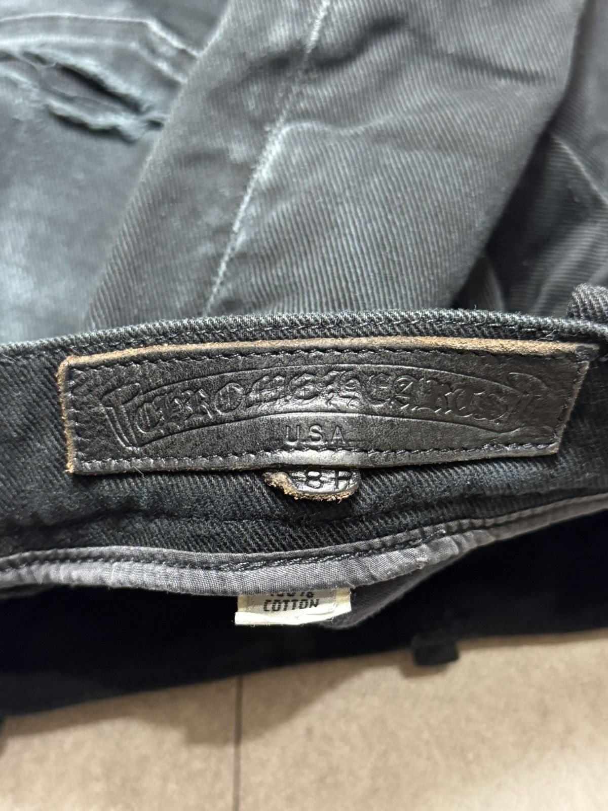 Chrome Hearts Chrome Hearts Vintage Flare Knee Denim Jeans Size US 28 / EU 44 - 5 Thumbnail