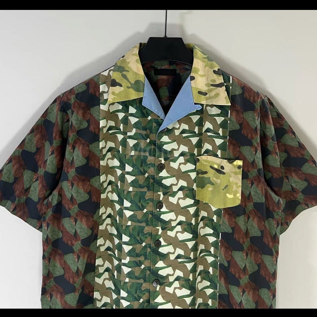 Prada Prada Patches Joint S/S Shirt-2508 Size US XL / EU 56 / 4 - 3 Thumbnail