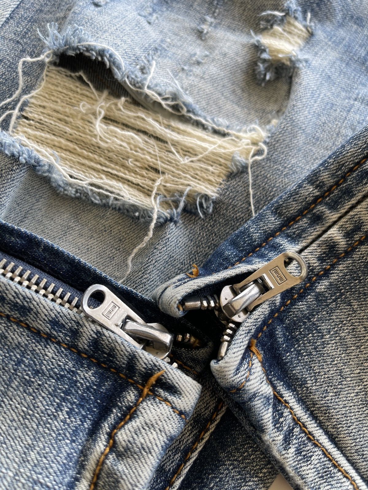 MNML MNML Distressed Stretch Skinny Denim Size US 30 / EU 46 - 10 Thumbnail