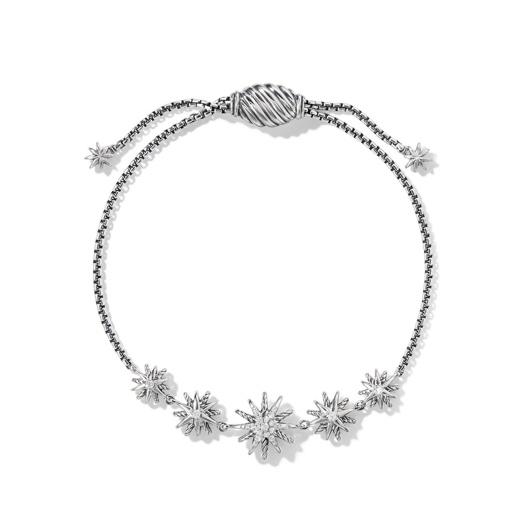 David Yurman o1w1db10526 B12069D Size:S/Bracelet in Silver With Diamond Size ONE SIZE - 2 Thumbnail