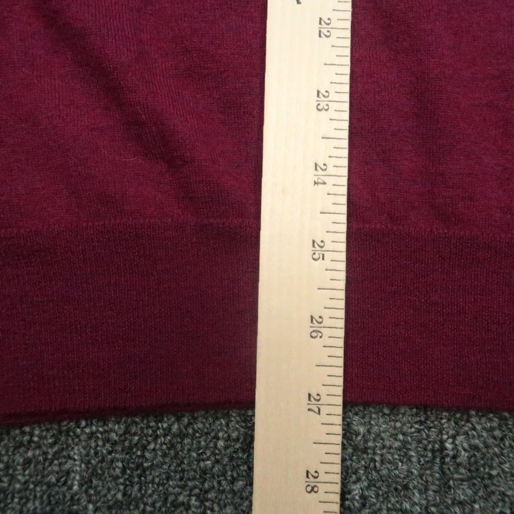 Neiman Marcus Neiman Marcus Sweater Mens Large Purple Silk Cashmere V-Neck Pullover Regular Fit Size US L / EU 52-54 / 3 - 7 Thumbnail