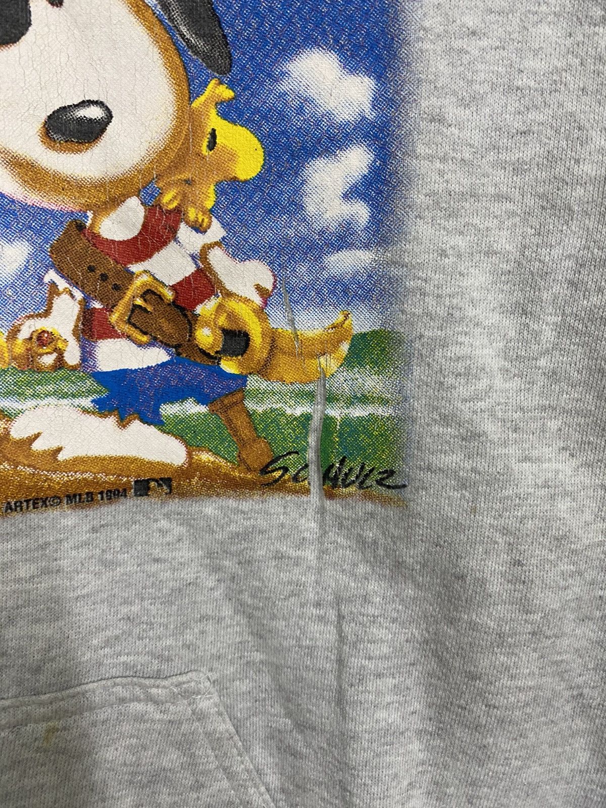 MLB × Peanuts × Vintage Vintage 1994 pittsburgh pirates mlb x peanuts hoodie Size US L / EU 52-54 / 3 - 8 Thumbnail