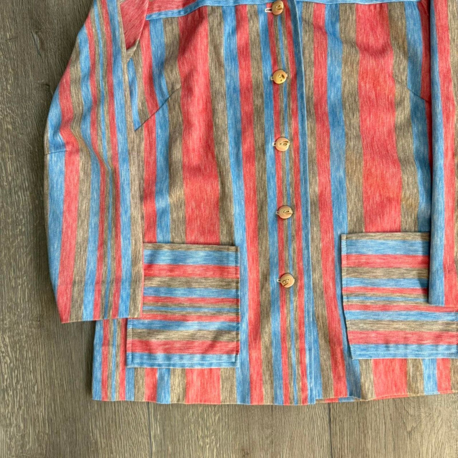 Other Vintage 50s 60s hand made women's button up Size M / US 6-8 / IT 42-44 - 5 Thumbnail