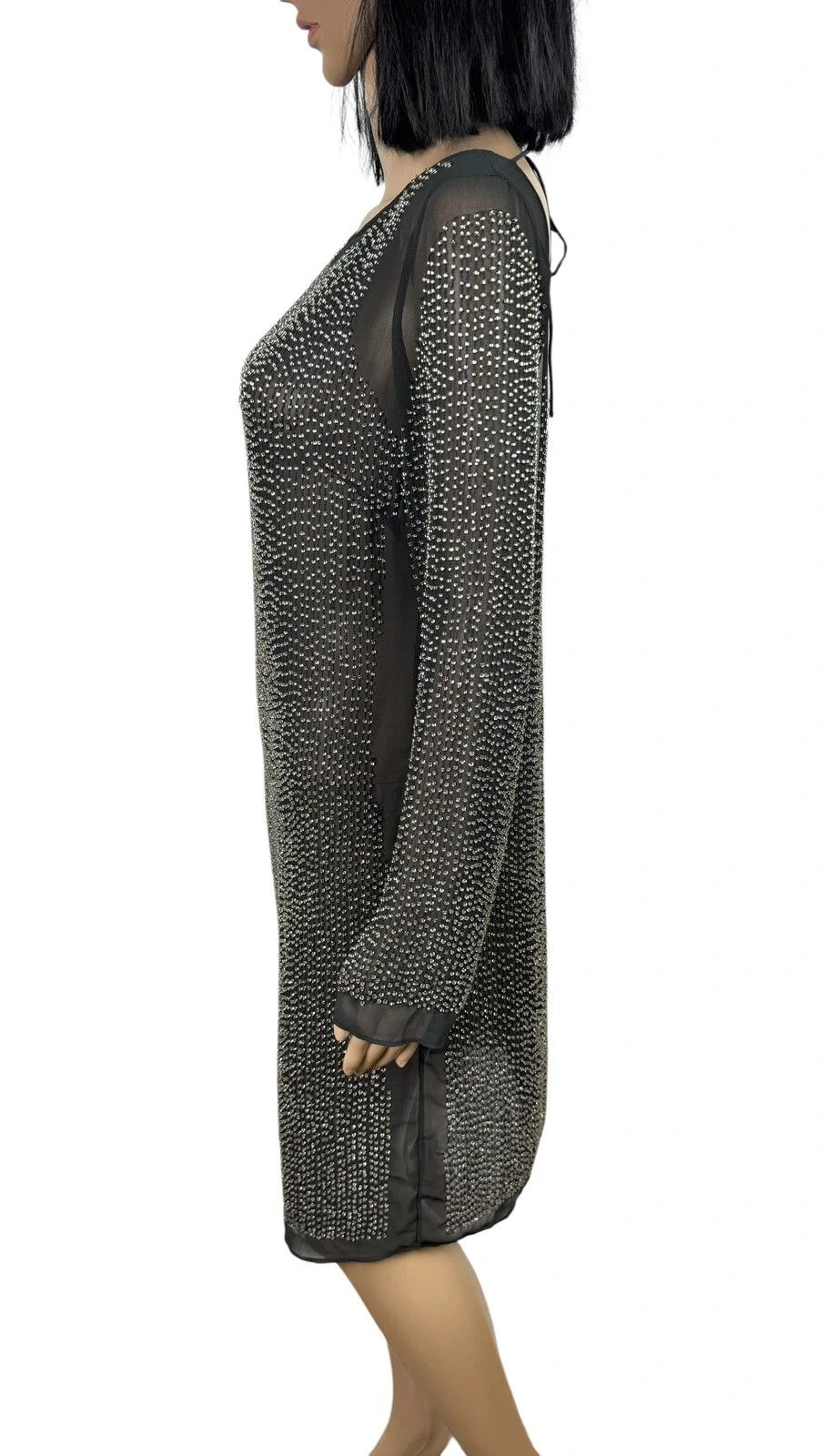 Other Needle & Thread Embellished By Hand Dress Open Back UK12 Size M / US 6-8 / IT 42-44 - 8 Thumbnail