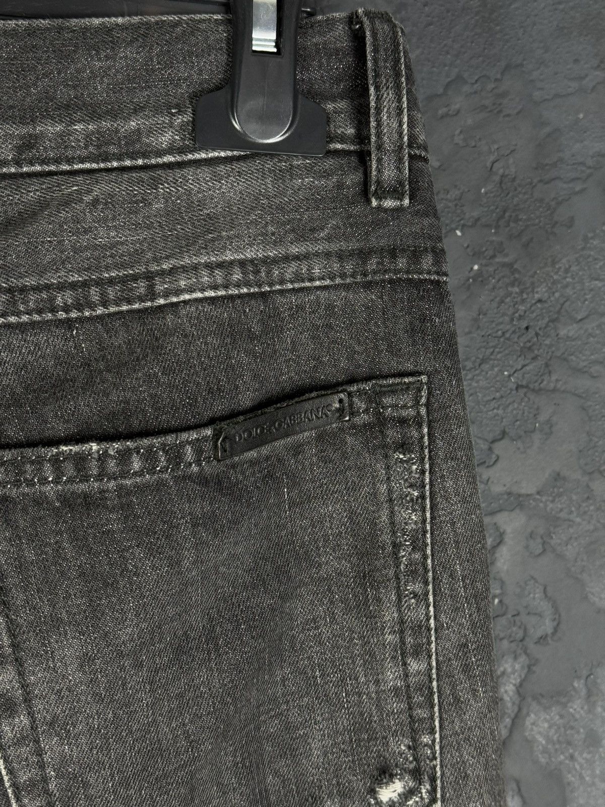 Dolce & Gabbana Dolce Gabbana Ripped Denim Jeans Size US 34 / EU 50 - 10 Thumbnail