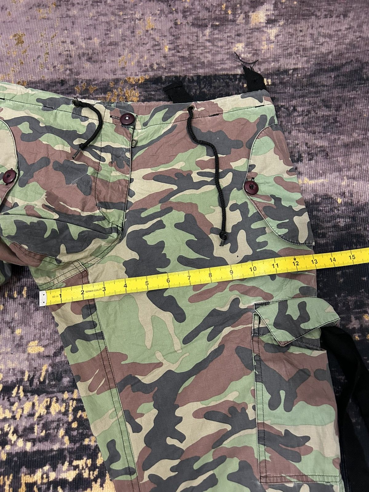 Japanese Brand Vintage Ufo Parachute Cargo Army Pants Size US 30 / EU 46 - 16 Thumbnail