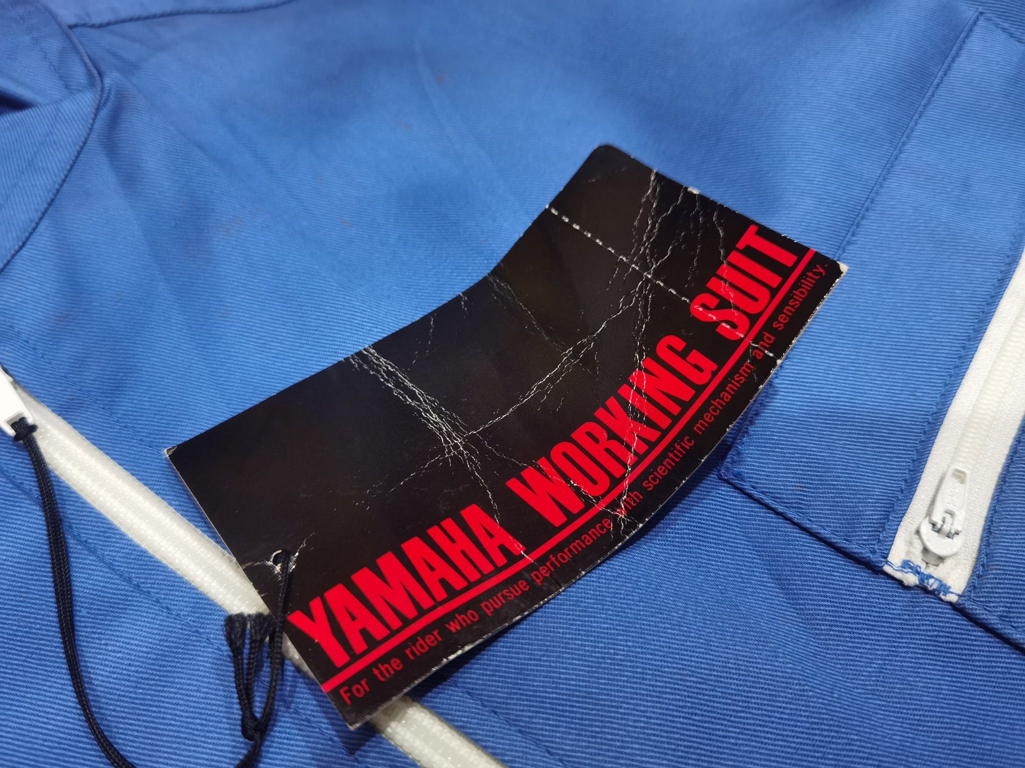 Yamaha YAMAHA working suit NOS rare W30-36 1590 Size US 27 - 3 Thumbnail