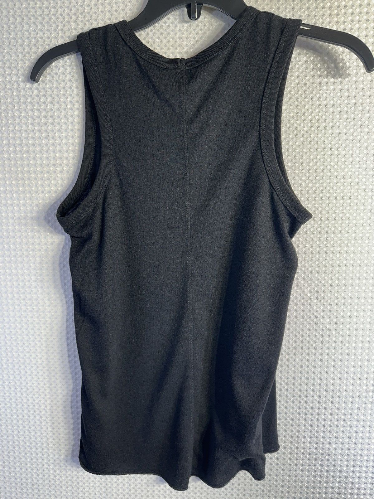 Topshop Topshop Black v-Neck Tank Top Size XS / US 0-2 / IT 36-38 - 3 Thumbnail