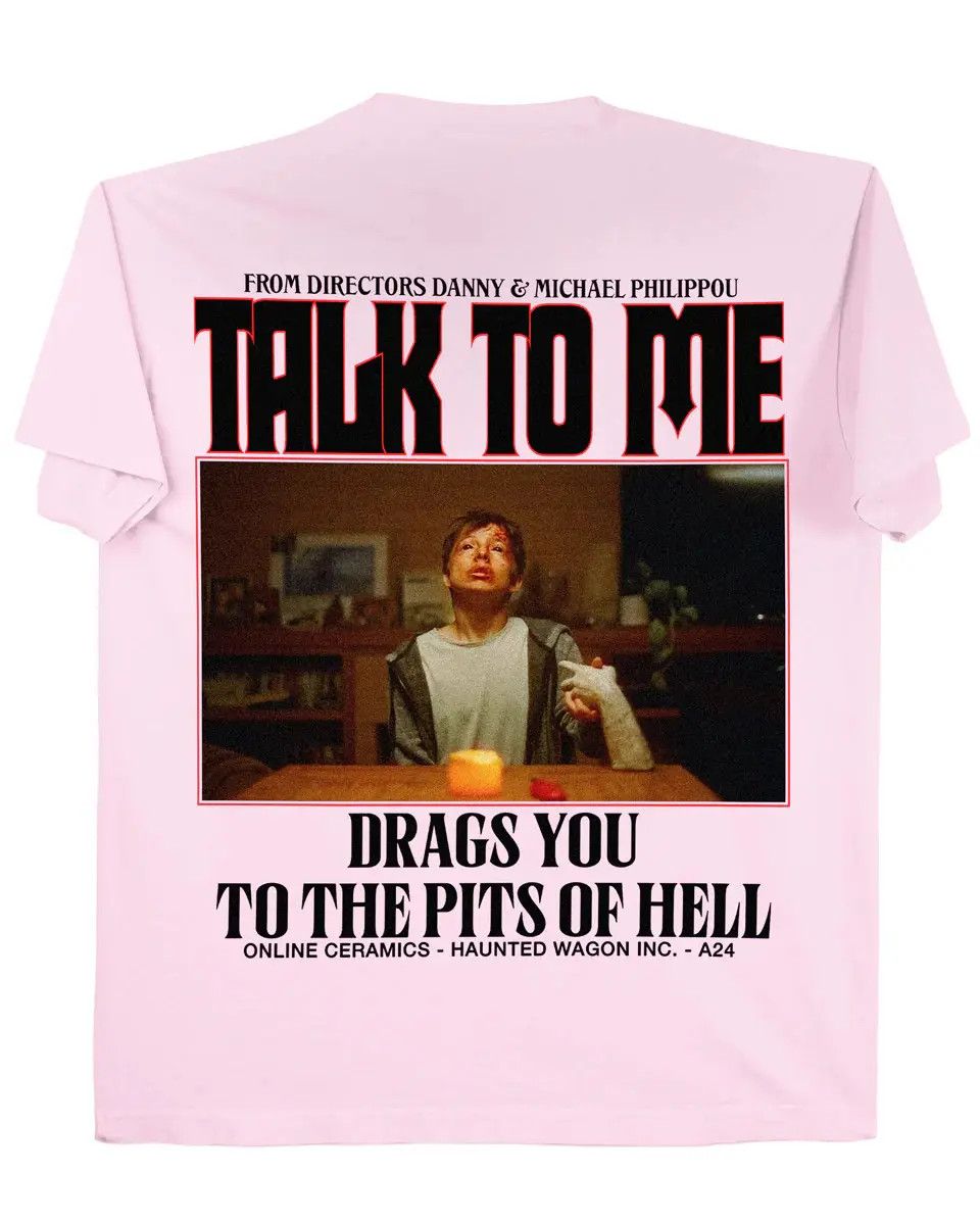 A24 × Online Ceramics Talk to Me "The Devil's Playground" Tee Size US L / EU 52-54 / 3 - 2 Thumbnail