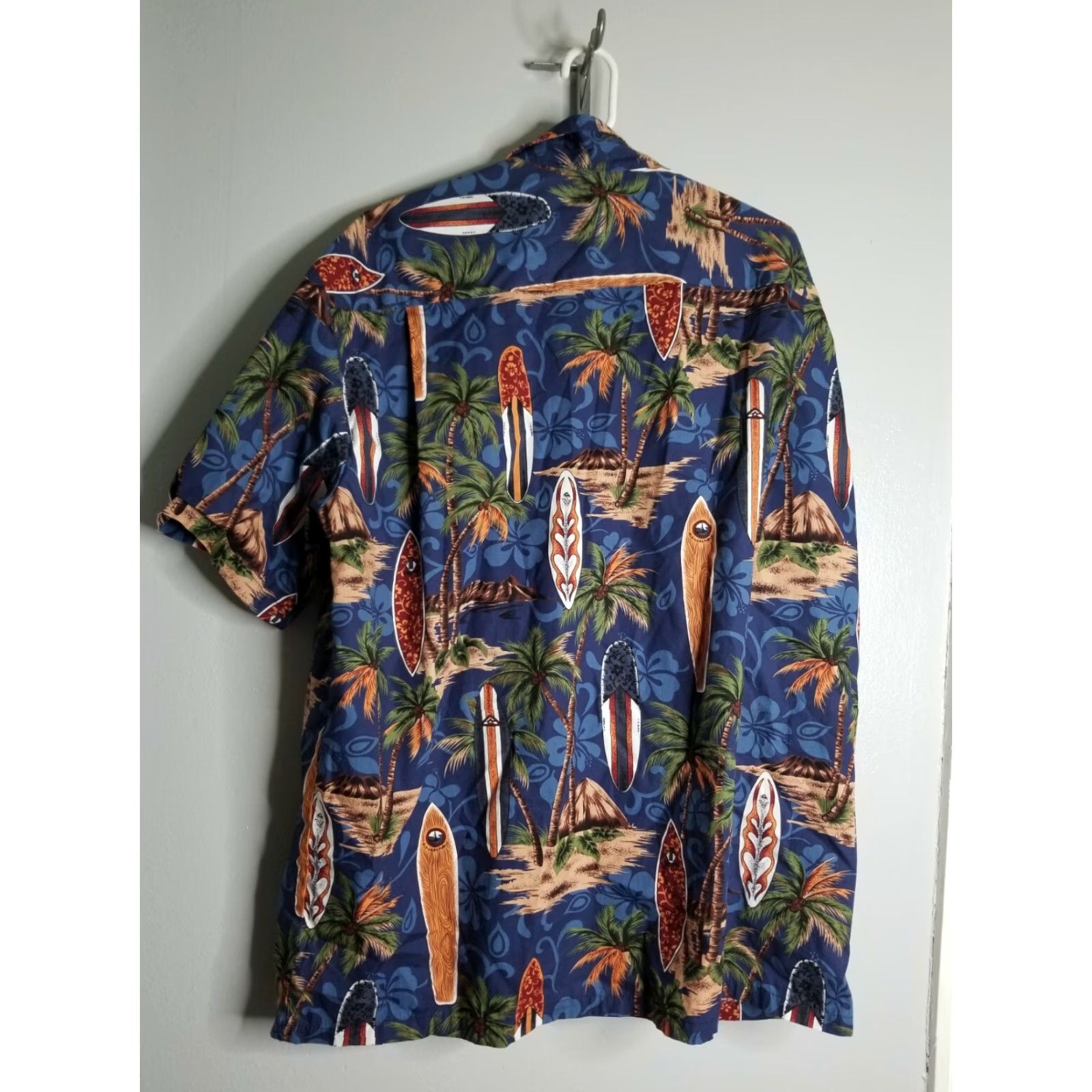 ALOHAS Vintage Aloha Republic Hawaiian Shirt Men 2XL Cotton Short Sleeve Surfboard Pattern Size US XXL / EU 58 / 5 - 2 Thumbnail