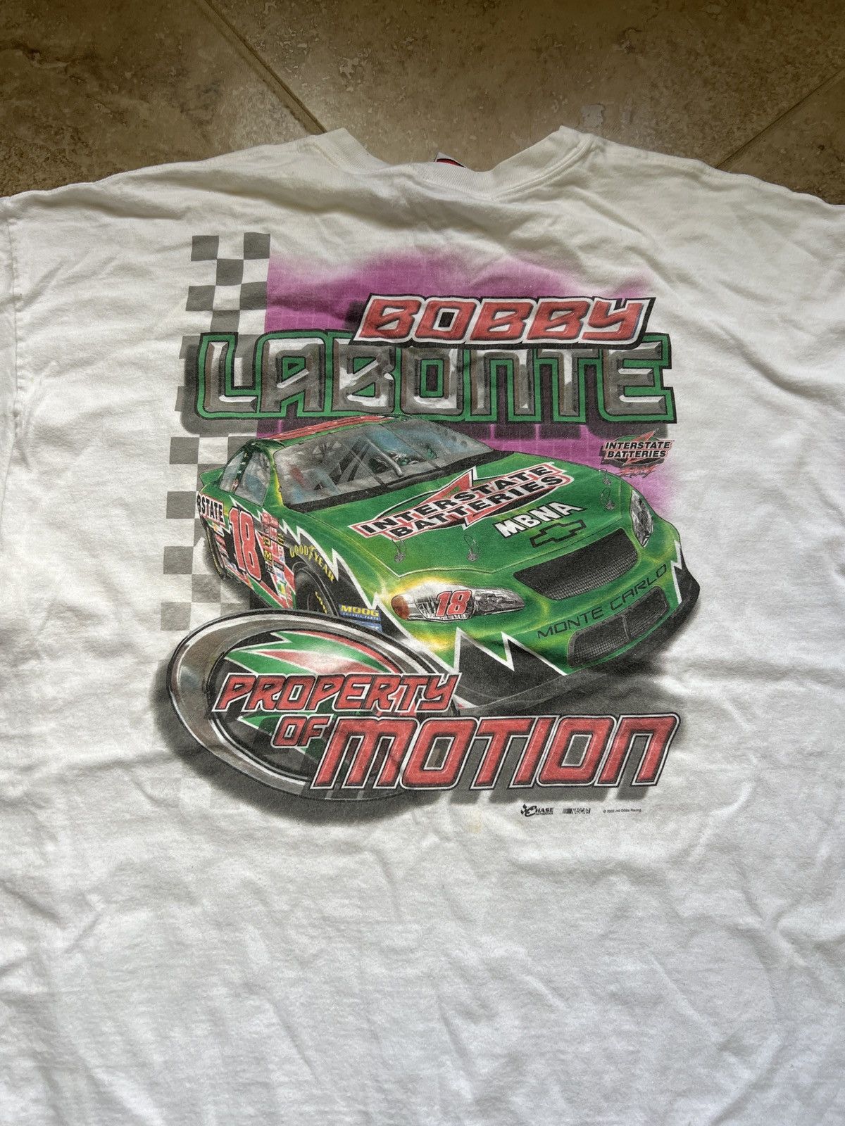NASCAR × Vintage Vintage NASCAR Bobby Labonte tee Size US XL / EU 56 / 4 - 1 Thumbnail