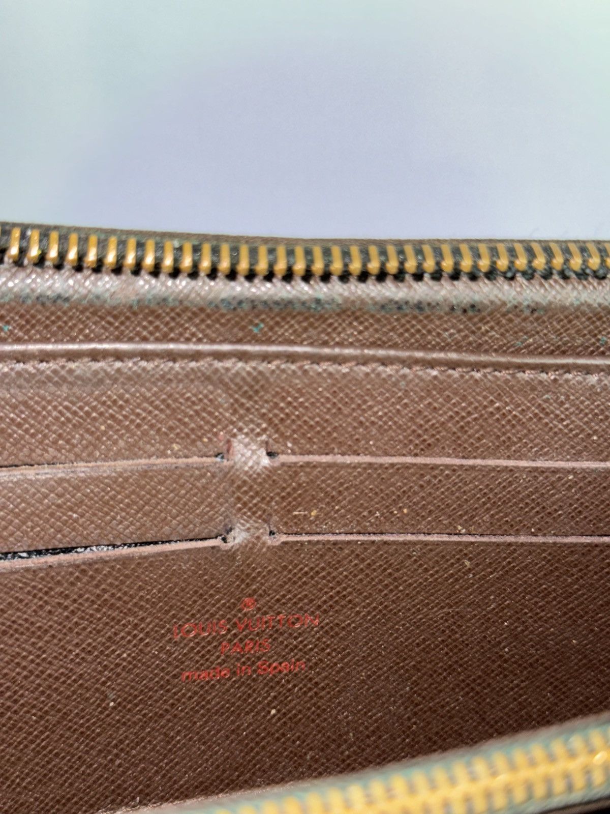 Louis Vuitton Authentic leather wallet Louis Vuitton original luxury item Size ONE SIZE - 4 Thumbnail