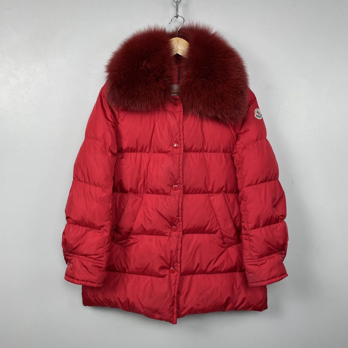 Moncler Moncler MESANGE GIUBBOTTO Women’s Down Jacket Fur size XS Size XS / US 0-2 / IT 36-38 - 2 Thumbnail