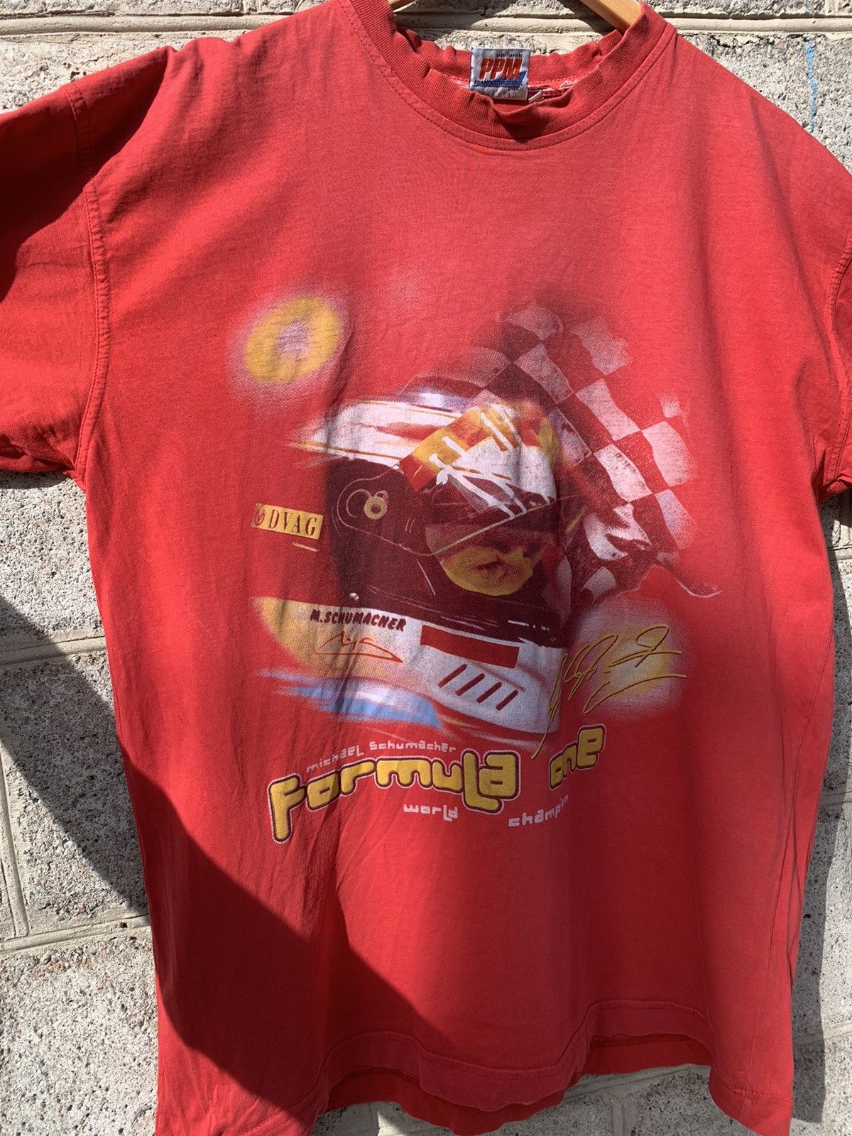 Ferrari × Formula 1 Vintage F1 Michael Schumacher Racing T-shirt Size US XL / EU 56 / 4 - 5 Thumbnail