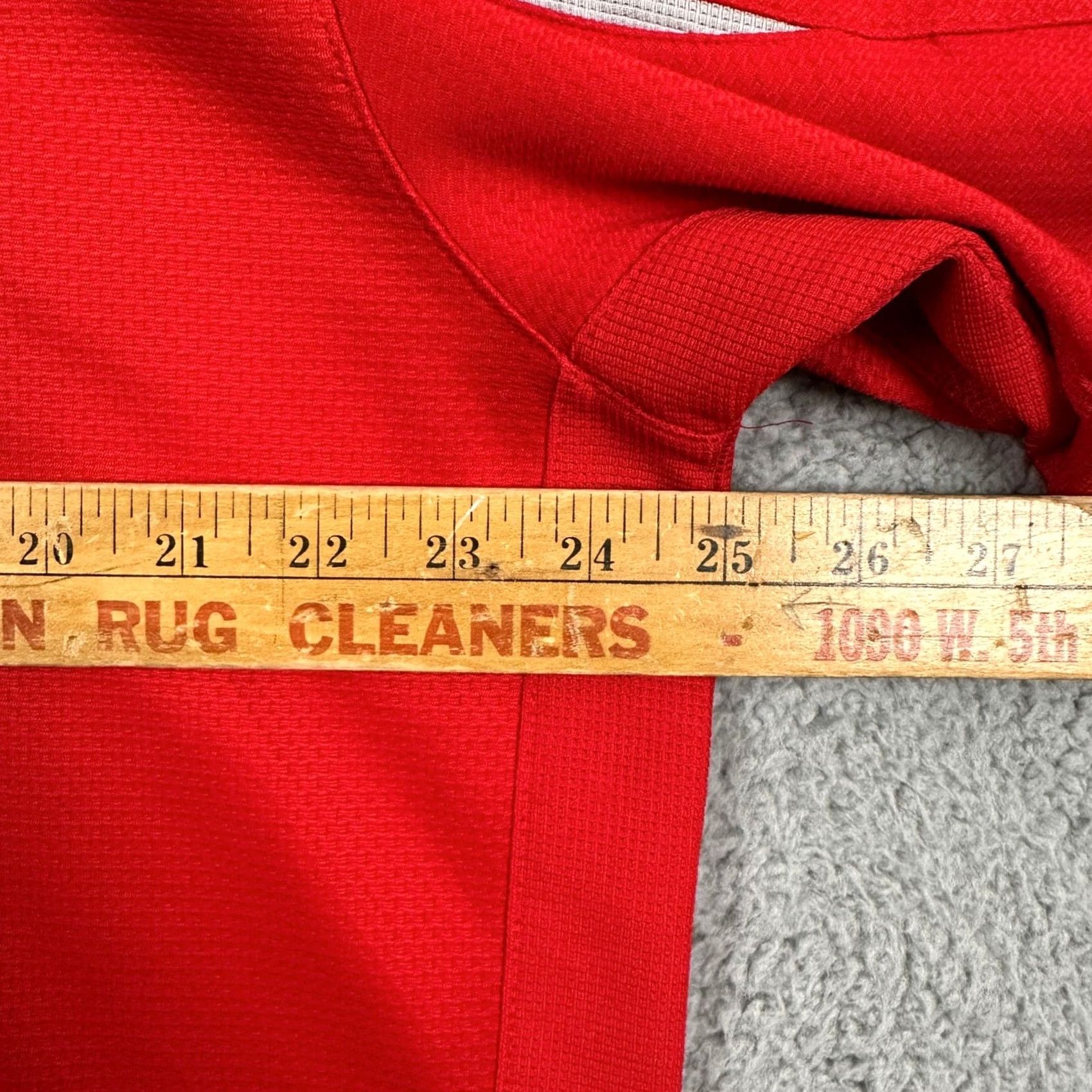 Nike VINTAGE Nike Sphere Dry Shirt Polo Mens Large Red Buckeyes Rugby Team Shirt Size US L / EU 52-54 / 3 - 7 Thumbnail