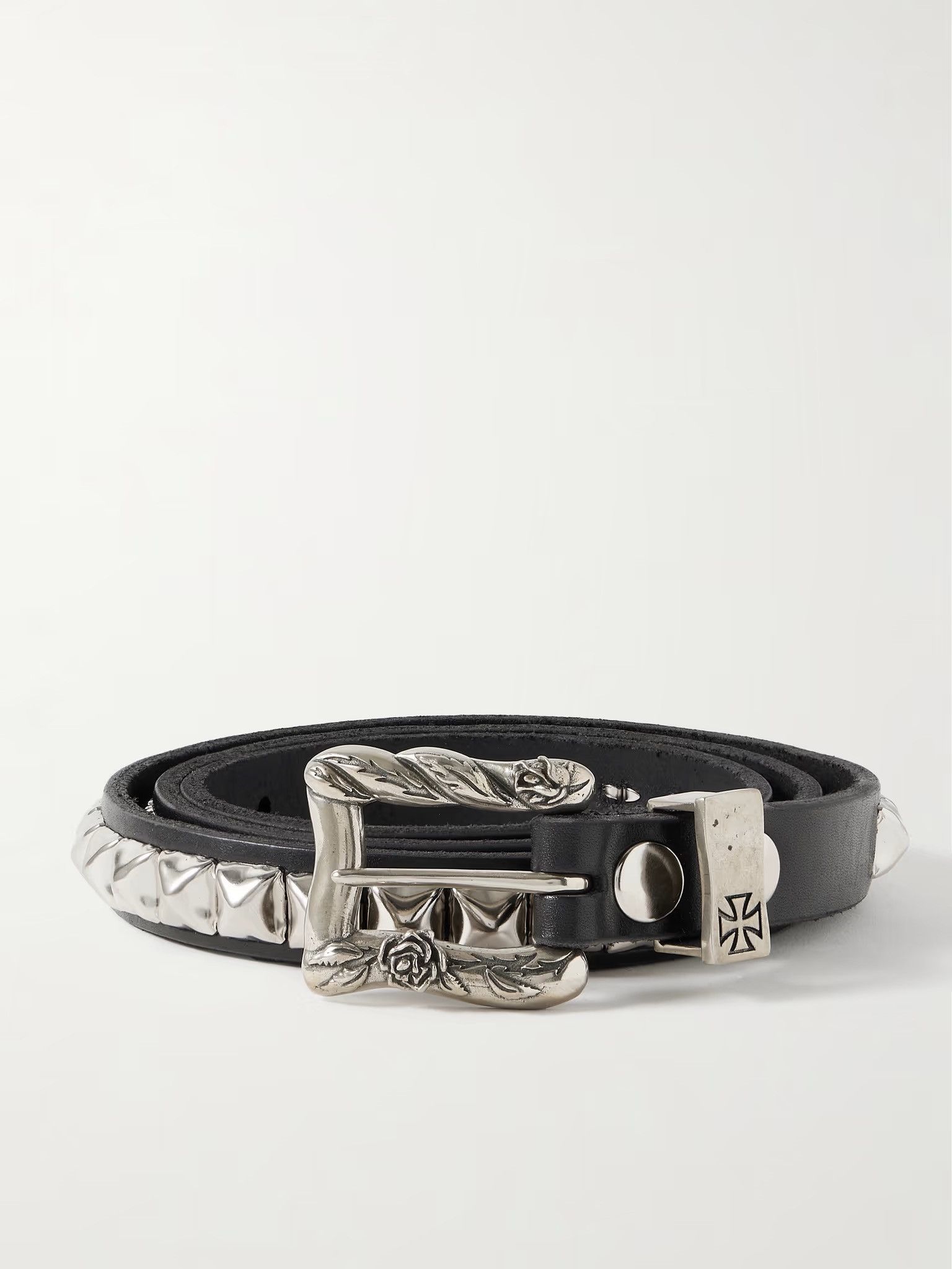 即日発送ERD ENFANTS RICHES DÉPRIMÉS ベルト ブラック ENFANTS RICHES DÉPRIMÉS FW24 ERD STUD BELT / BLK - NUBIAN
