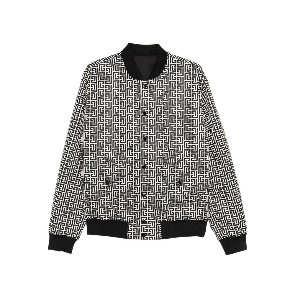 Balmain Balmain WHITE Jackets - Bomber Jackets Size US L / EU 52-54 / 3 - 1 Thumbnail