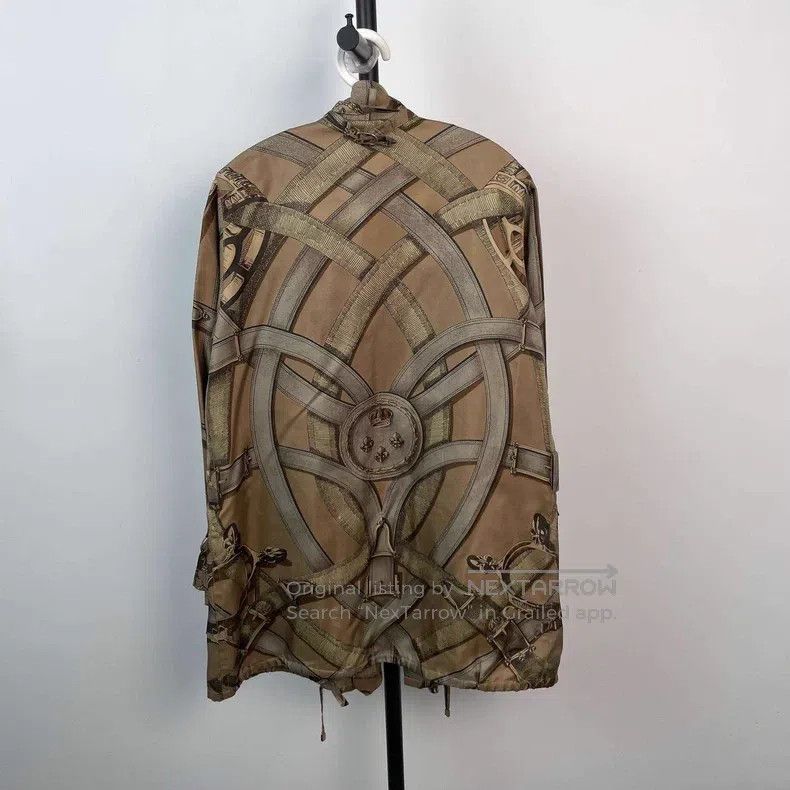 Hermes Hermes Patterned Shirt Size XXS / US 00 / IT 34 - 4 Thumbnail