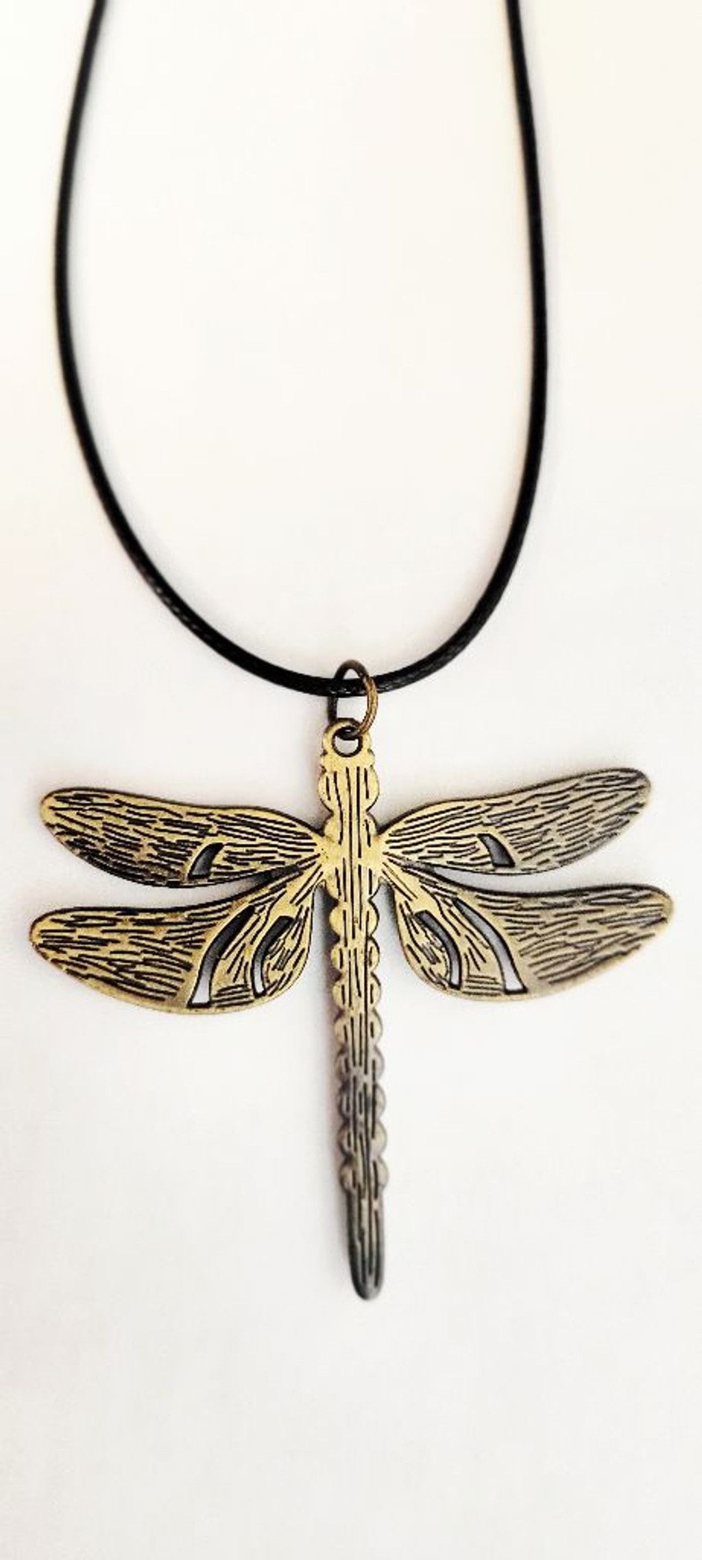 Other Green enamel & rhinestone dragonfly pendant Necklace Size ONE SIZE - 5 Thumbnail