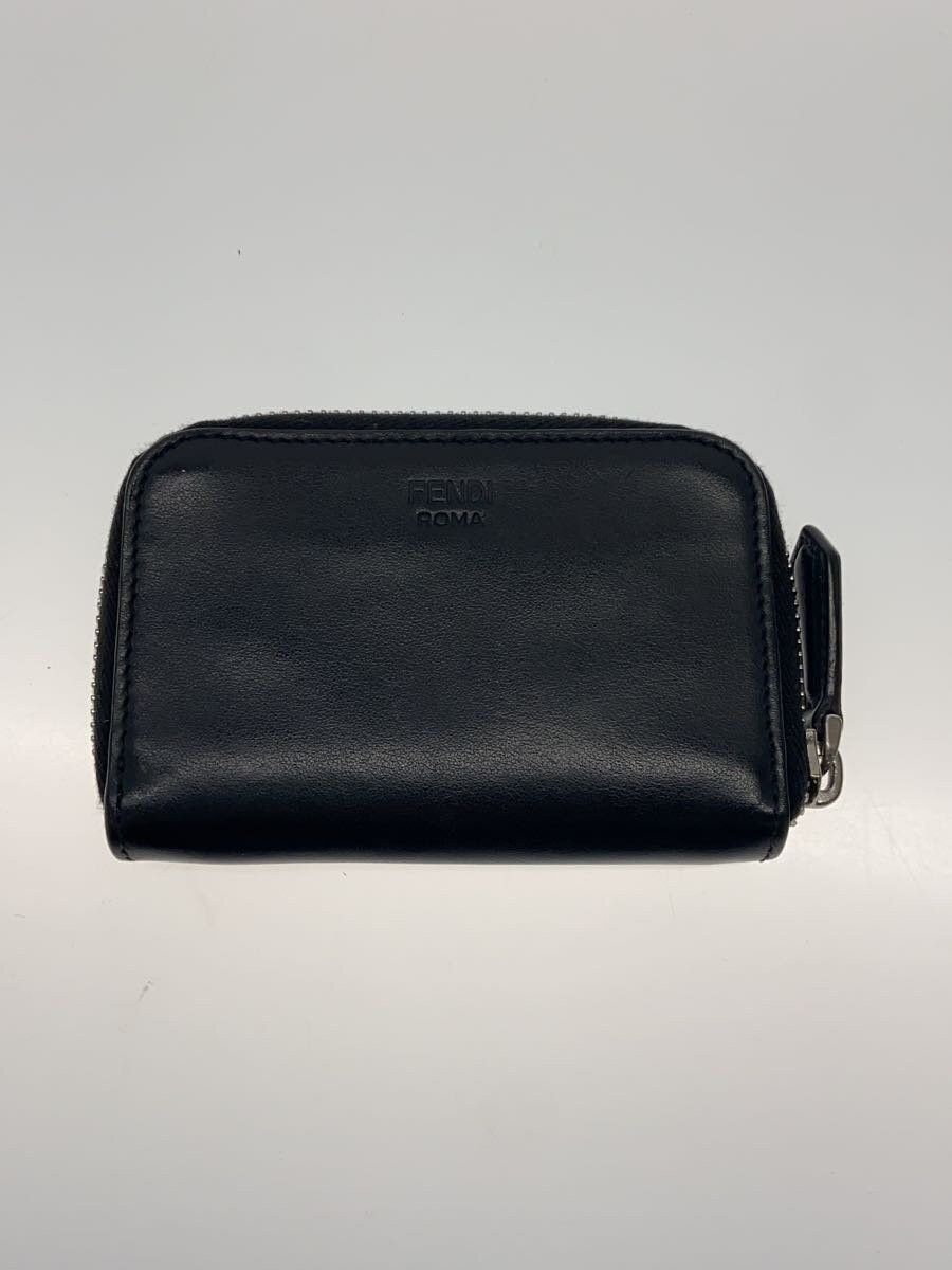 Fendi Fendi Leather Coin Case Black Size ONE SIZE - 2 Thumbnail