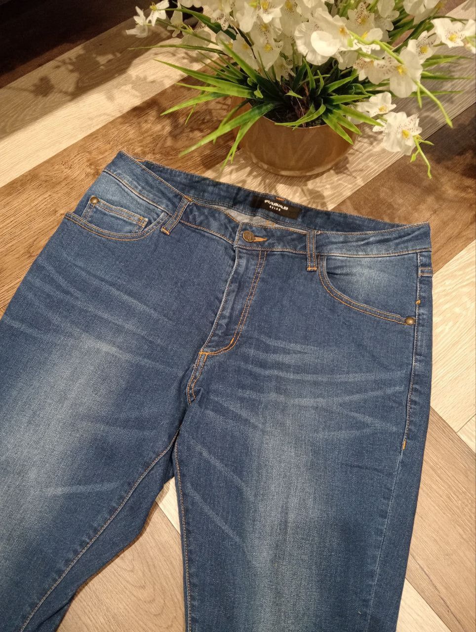 Japanese Brand 1PIU1UGUALE3 STRETCH JEANS - EU L - PREMIUM JAPANESE DENIM Size US 34 / EU 50 - 4 Thumbnail