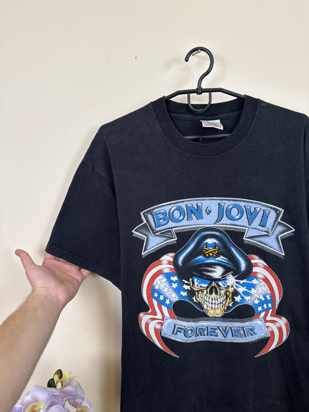 Other Vintage Bon Jovi 2000 T shirt Rock Band Tour Black Euro L Size US L / EU 52-54 / 3 - 13 Thumbnail