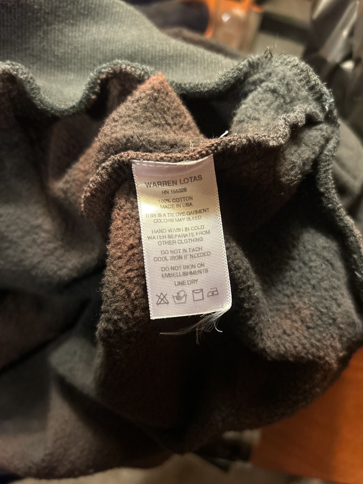 Warren Lotas Warren Lotas Hoodie/zip up Size US L / EU 52-54 / 3 - 5 Thumbnail