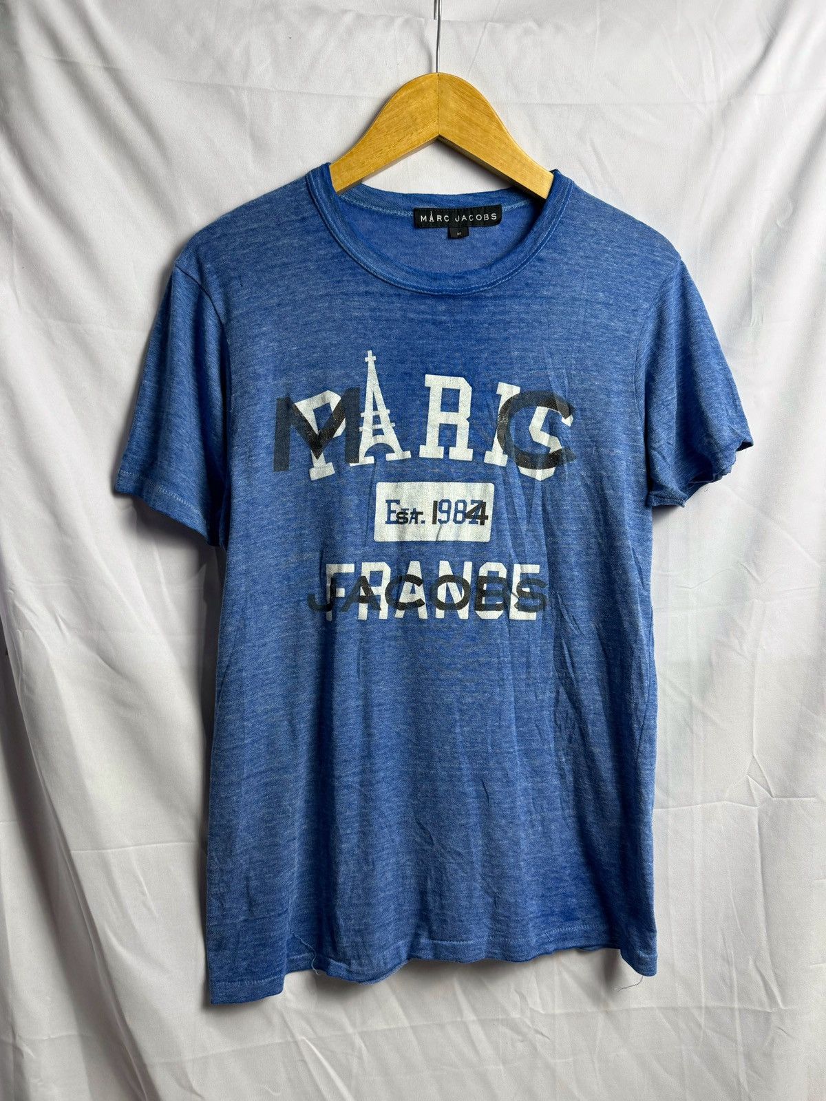 Marc Jacobs × Marc by Marc Jacobs × Vintage Vintage 80s Marc Jacobs France Tees Size US M / EU 48-50 / 2 - 2 Thumbnail