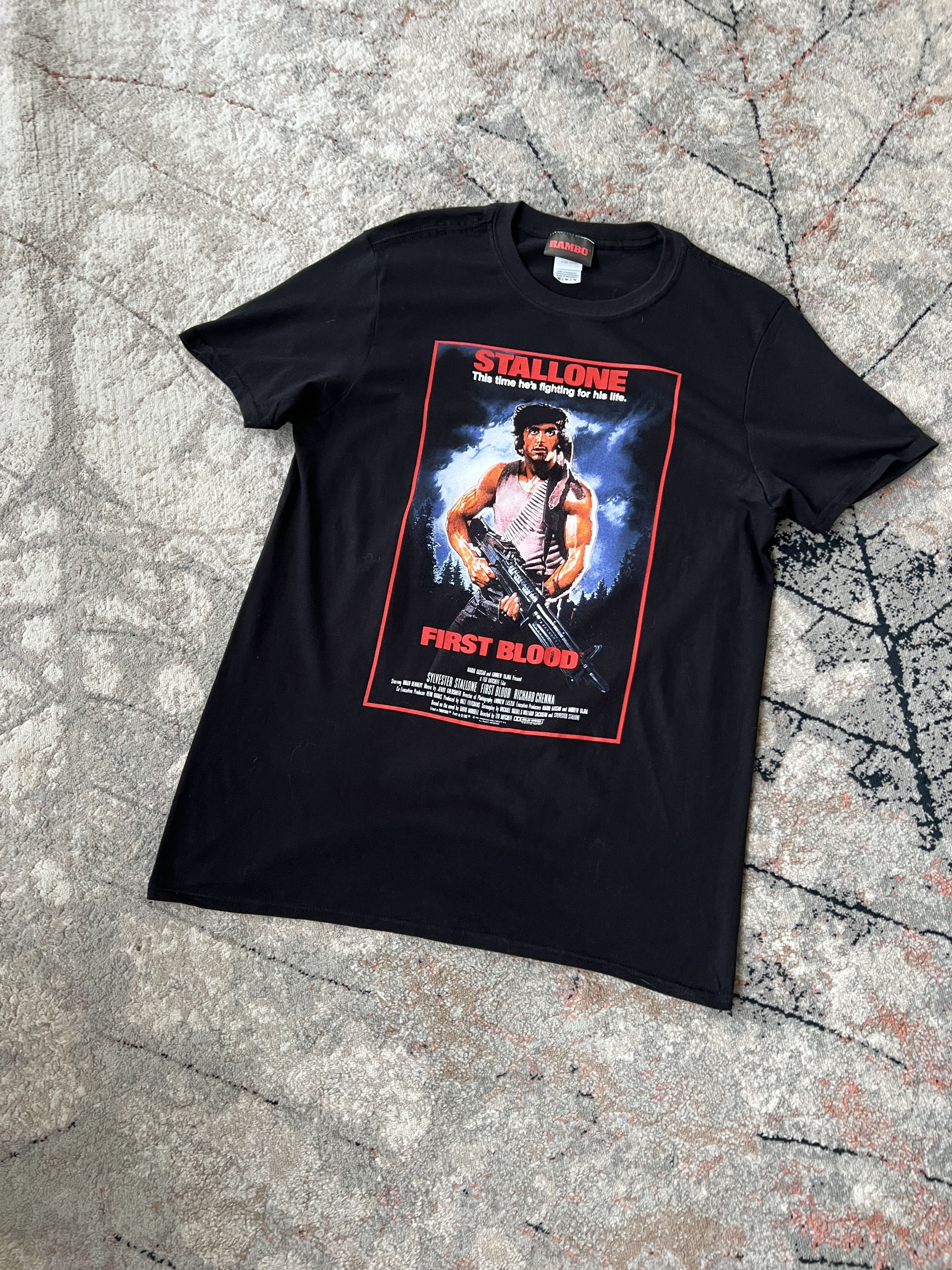 Other Rambo Stallone First Blood Tee Size US M / EU 48-50 / 2 - 1 Thumbnail