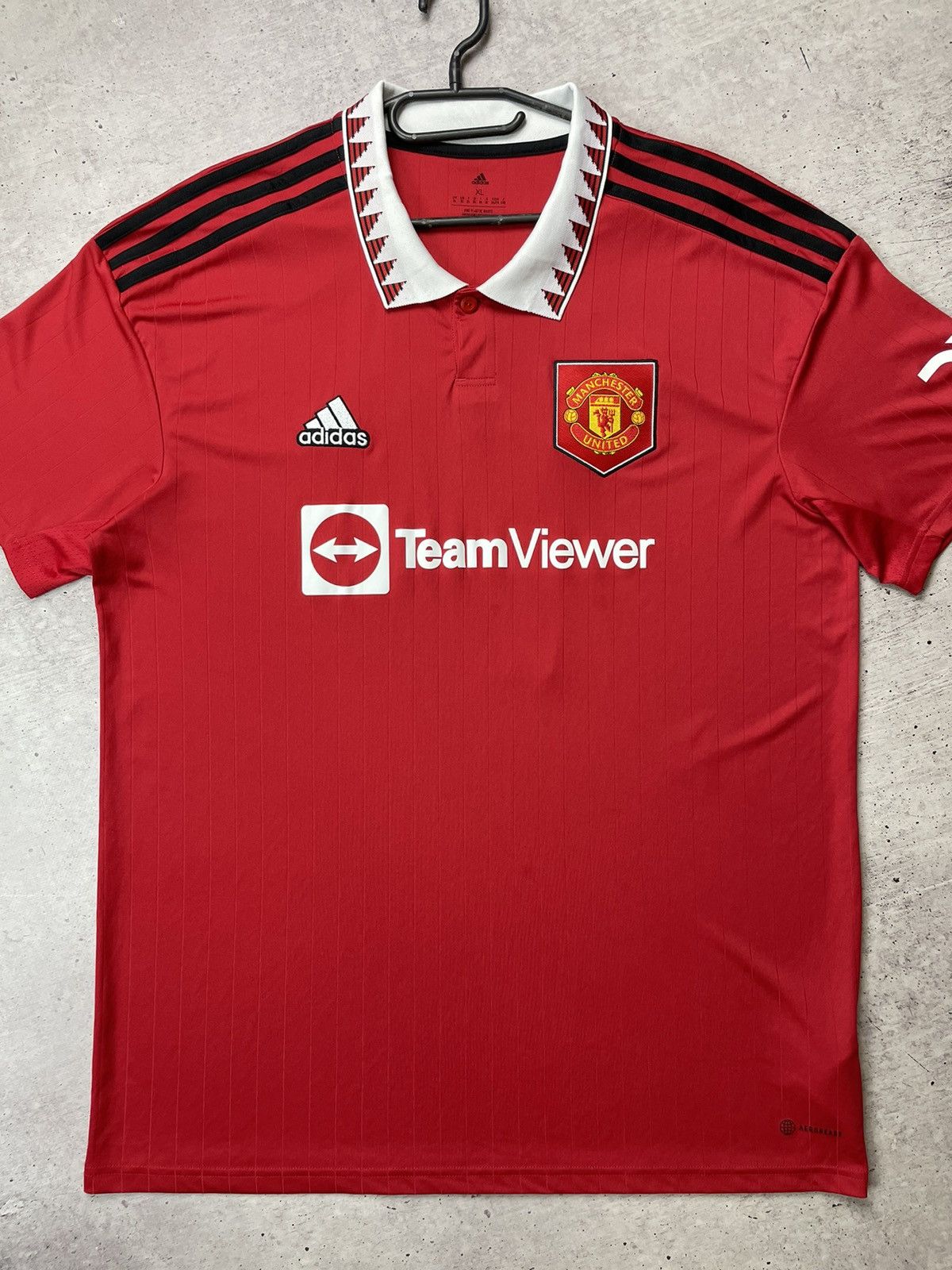 Adidas Adidas Manchester United Soccer Jersey 2022 Team Viewer Size US XL / EU 56 / 4 - 2 Thumbnail
