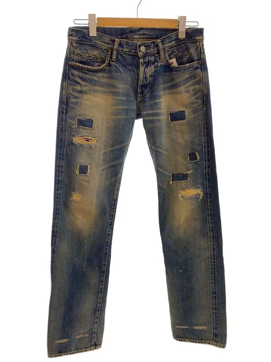 Hysteric Glamour Aged Patchwork Denim Jeans Size US 30 / EU 46 - 1 Thumbnail