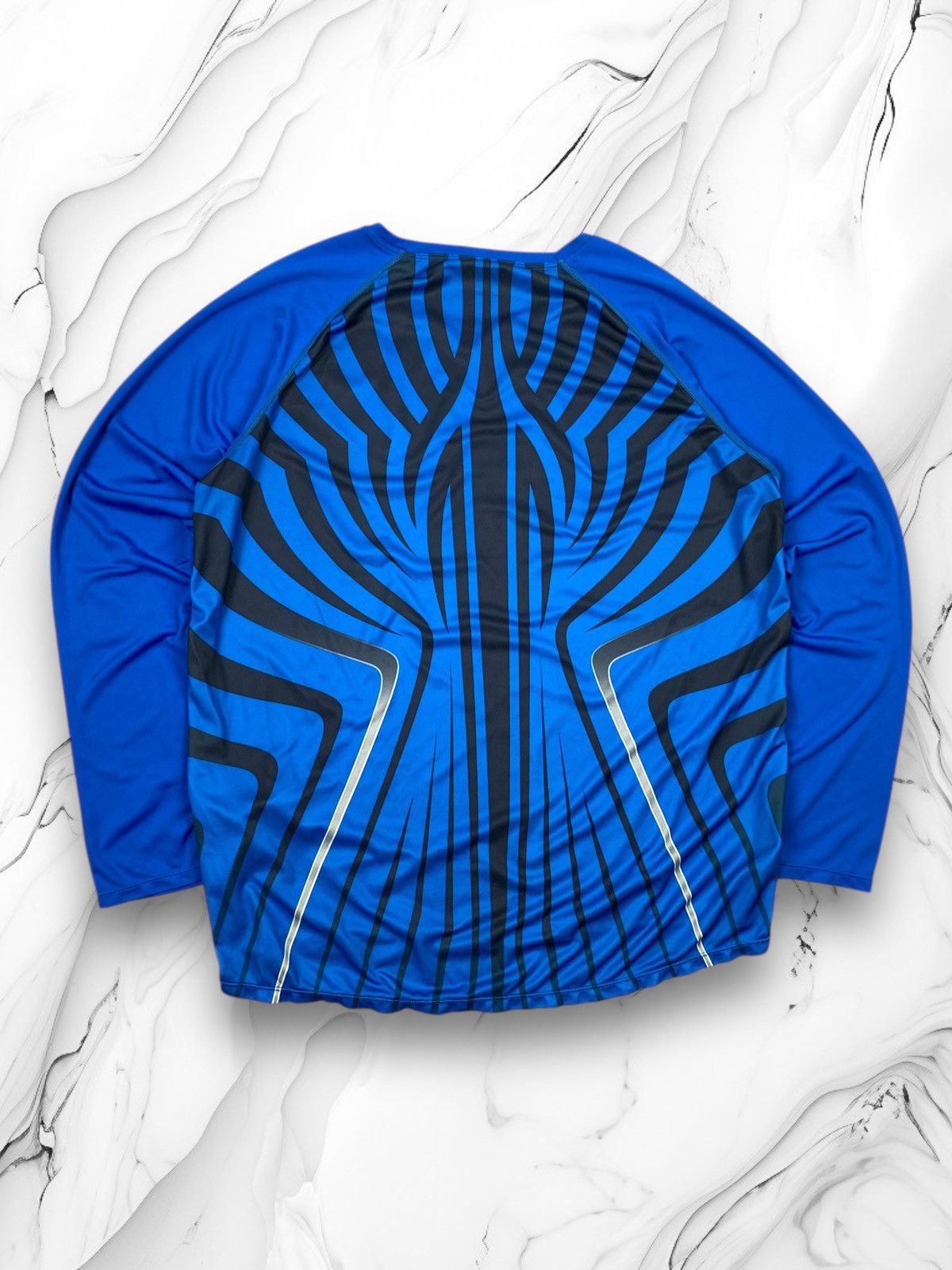 Nike × Vintage Vintage 00s Nike Run Dri Fit Drill Long Sleeve Size US XL / EU 56 / 4 - 1 Thumbnail