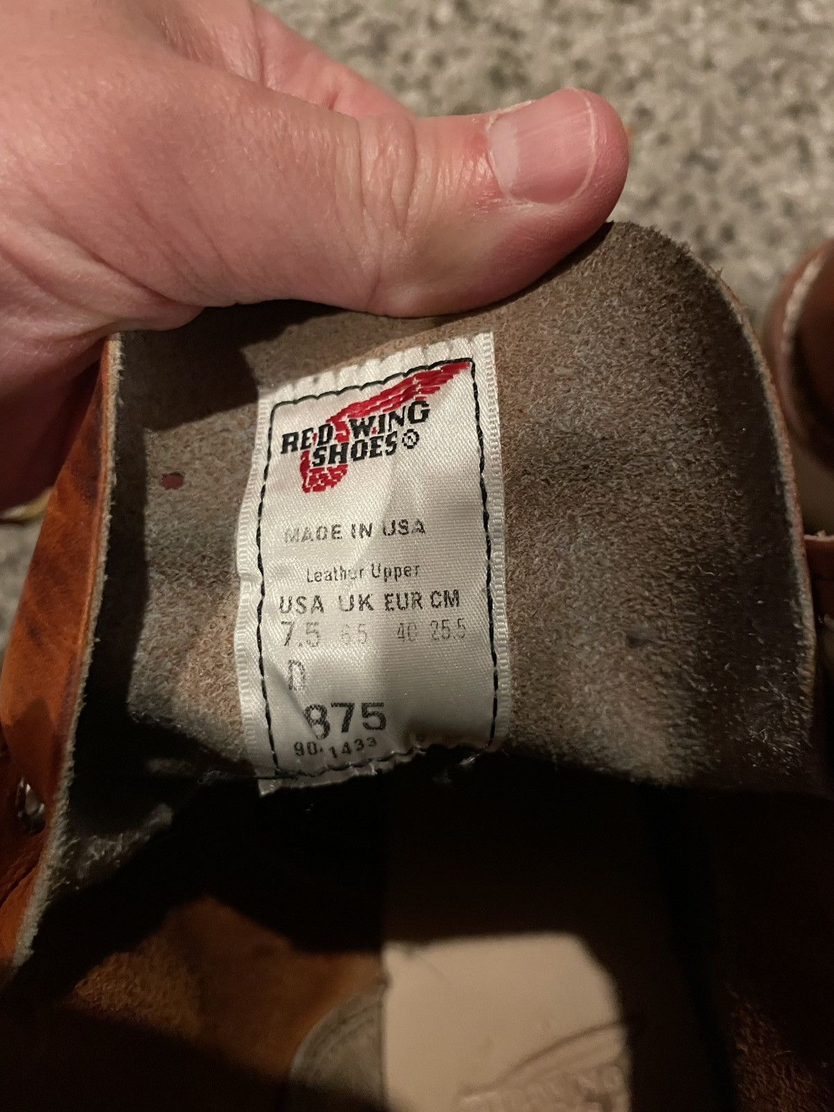 Red Wing Red Wing 6 Inch Moc in Oro Leather Size US 7.5 / EU 40-41 - 4 Thumbnail