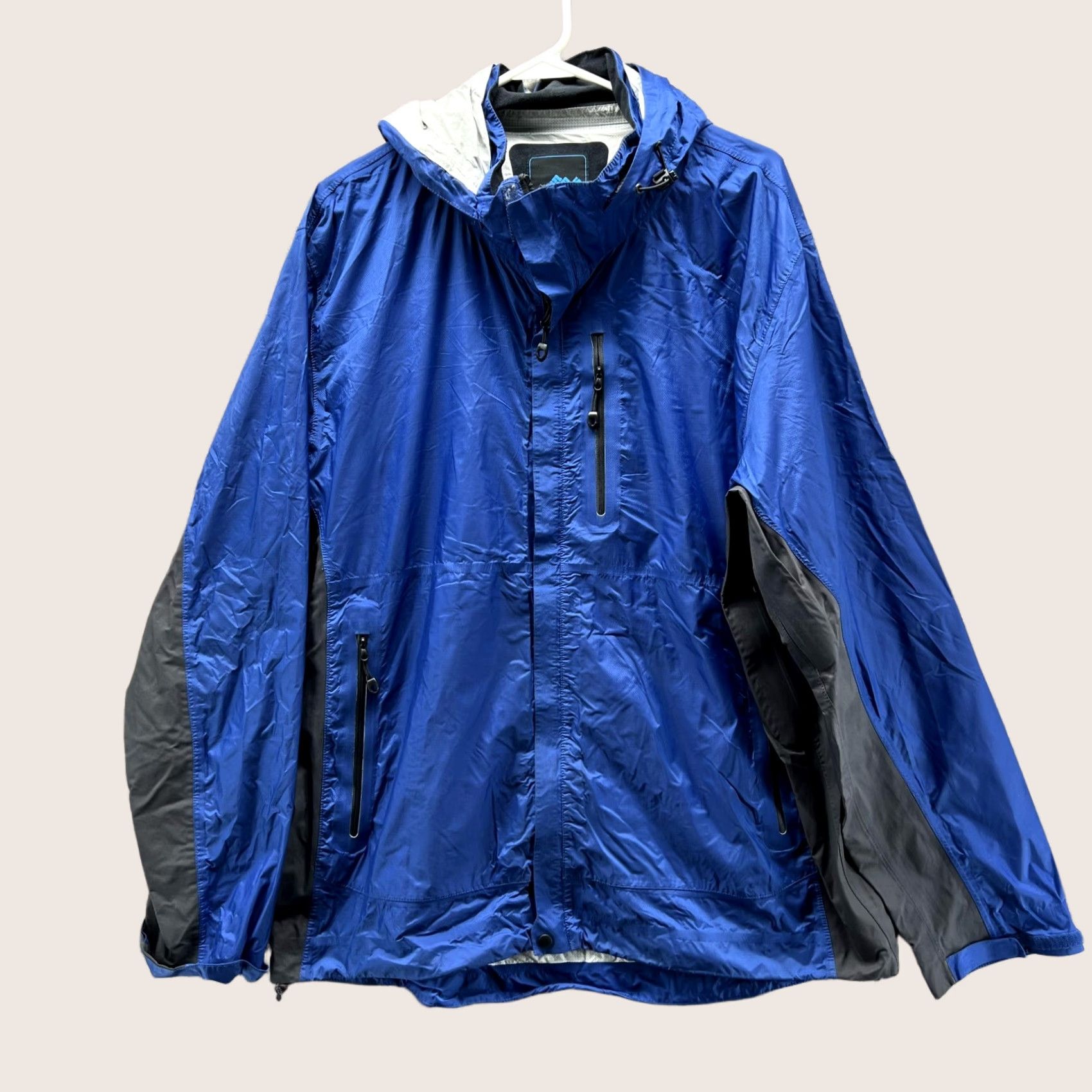 Eastern Mountain Sports Eastern Mountain Sports Jacket Windbreaker Hooded XL Men Blue Full Zip Hoodie Size US XL / EU 56 / 4 - 1 Thumbnail