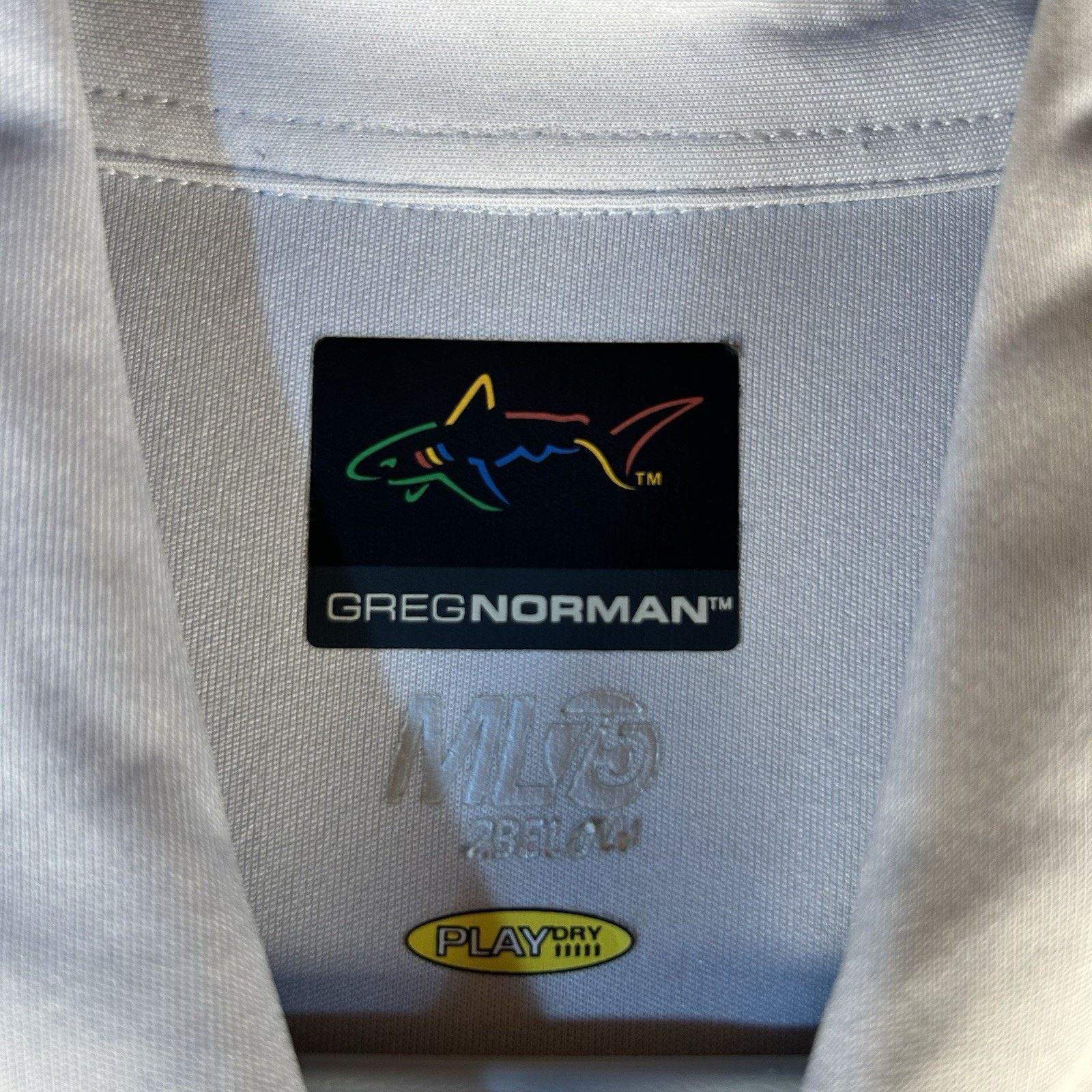 Greg Norman Greg Norman Play Dry 1/4 Button Down Polo Golf Size Large Size US L / EU 52-54 / 3 - 4 Thumbnail
