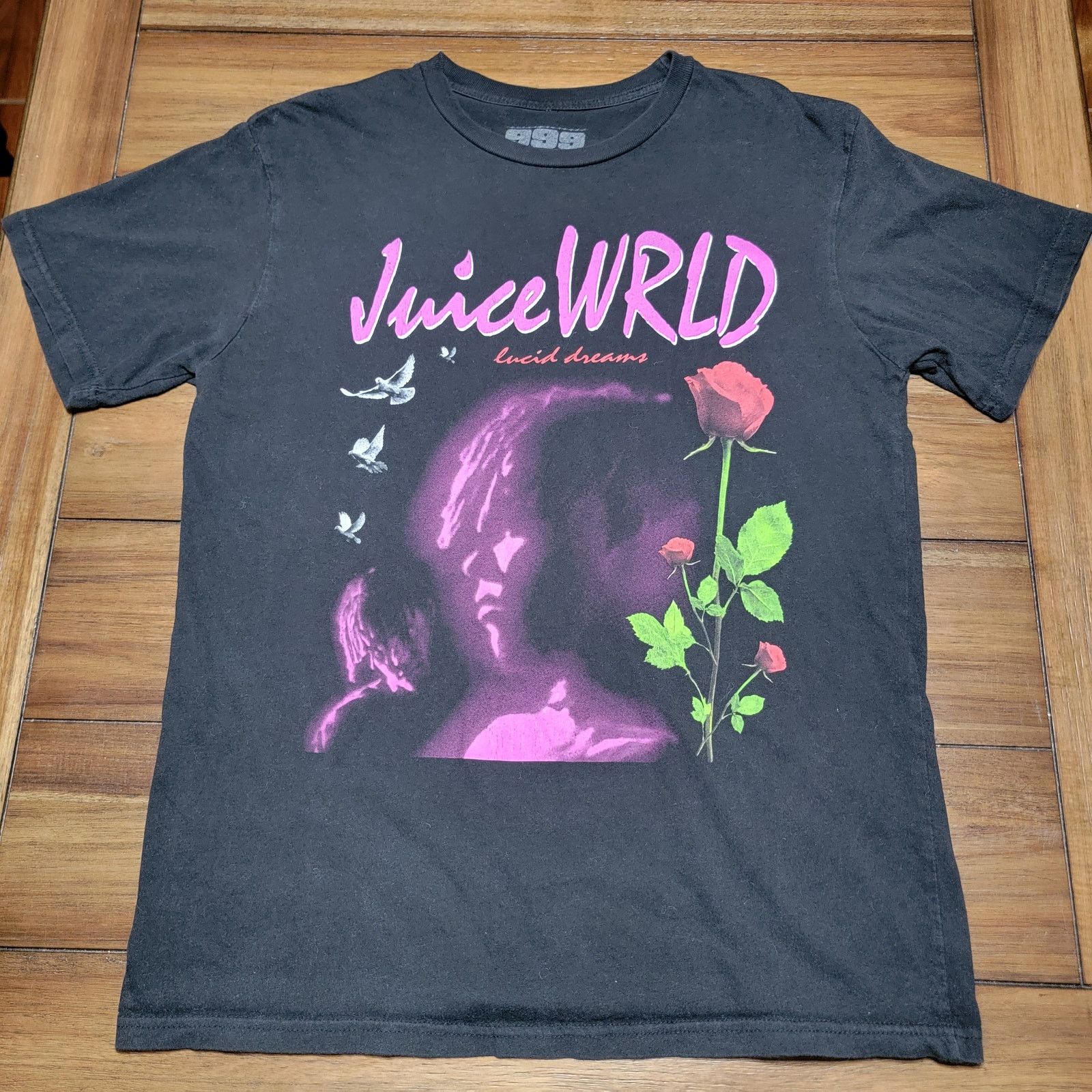 Other Juice Wrld Black Unisex Tee "Lucid Dreams" - Size Large Size US L / EU 52-54 / 3 - 1 Thumbnail