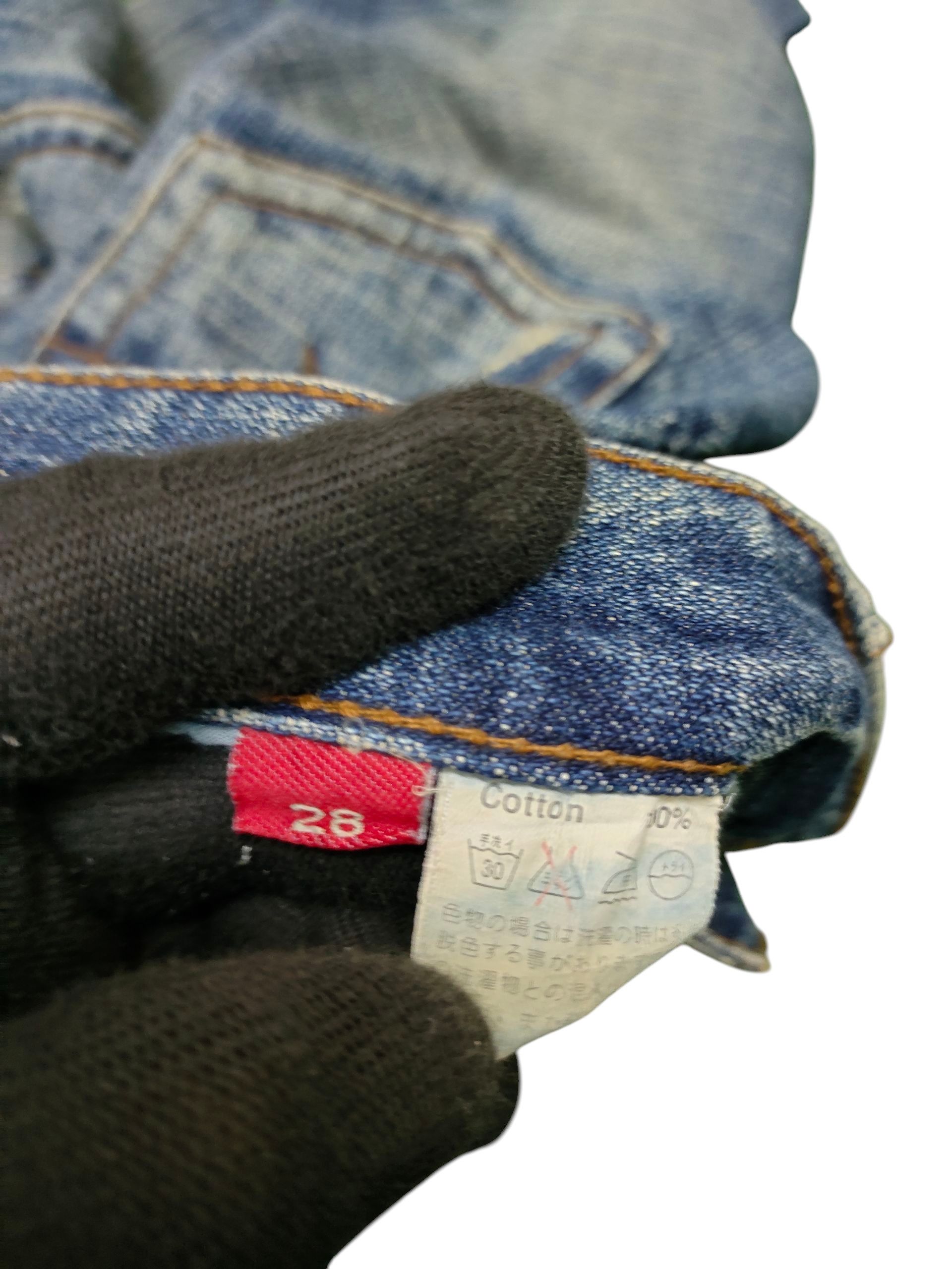 Tornado Mart Flare Jeans Africa Taro Distress Denim Bootcut Low Rise Y2k Size US 29 - 9 Thumbnail