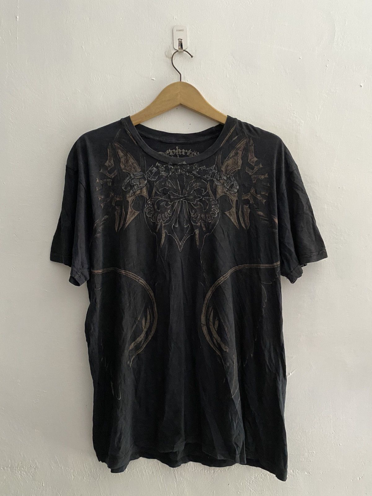 Affliction × If Six Was Nine 2000s departed tshirt Size US XL / EU 56 / 4 - 1 Thumbnail