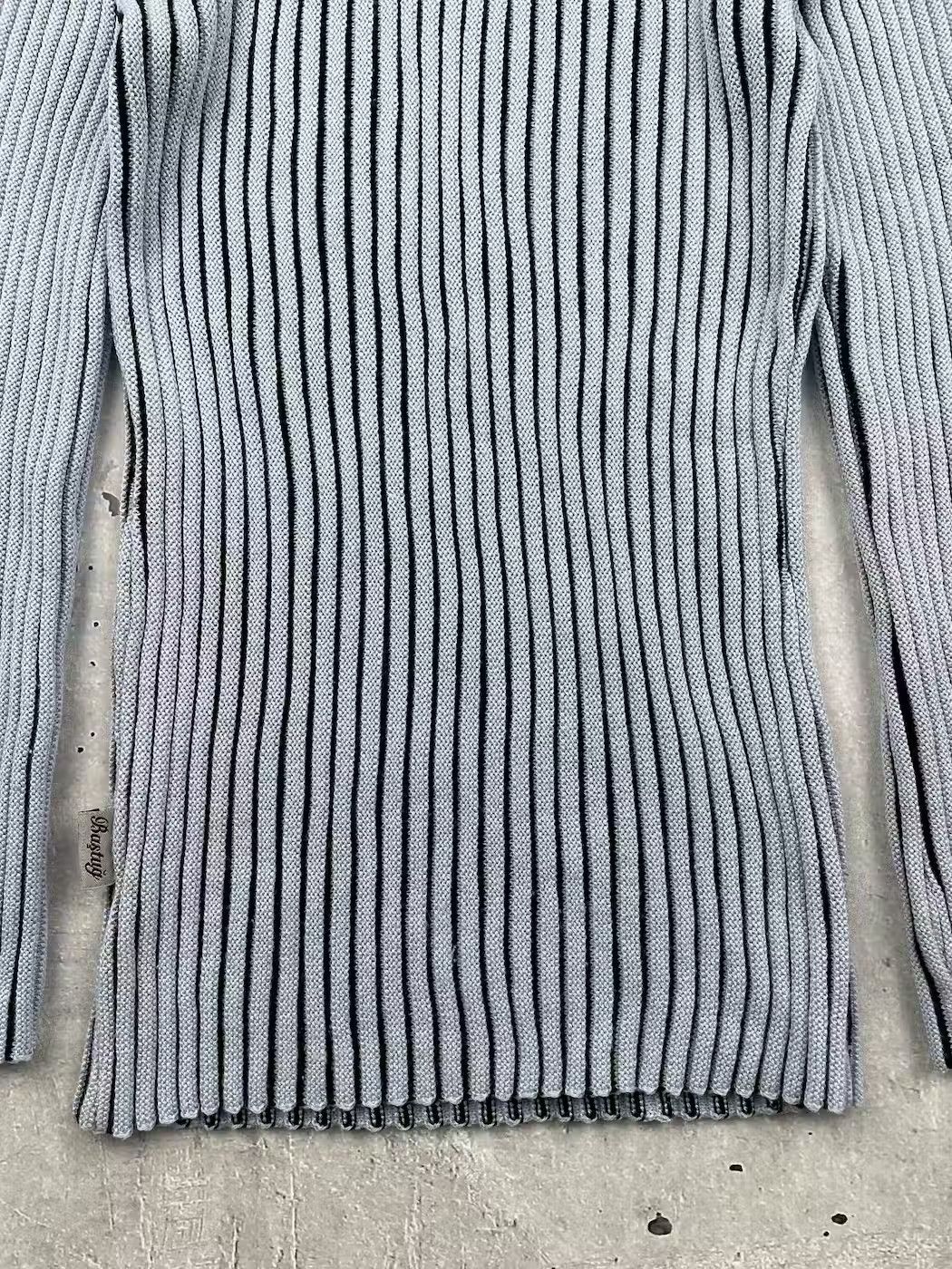Vintage Vintage Ribber Knit Sweater Size US S / EU 44-46 / 1 - 6 Thumbnail