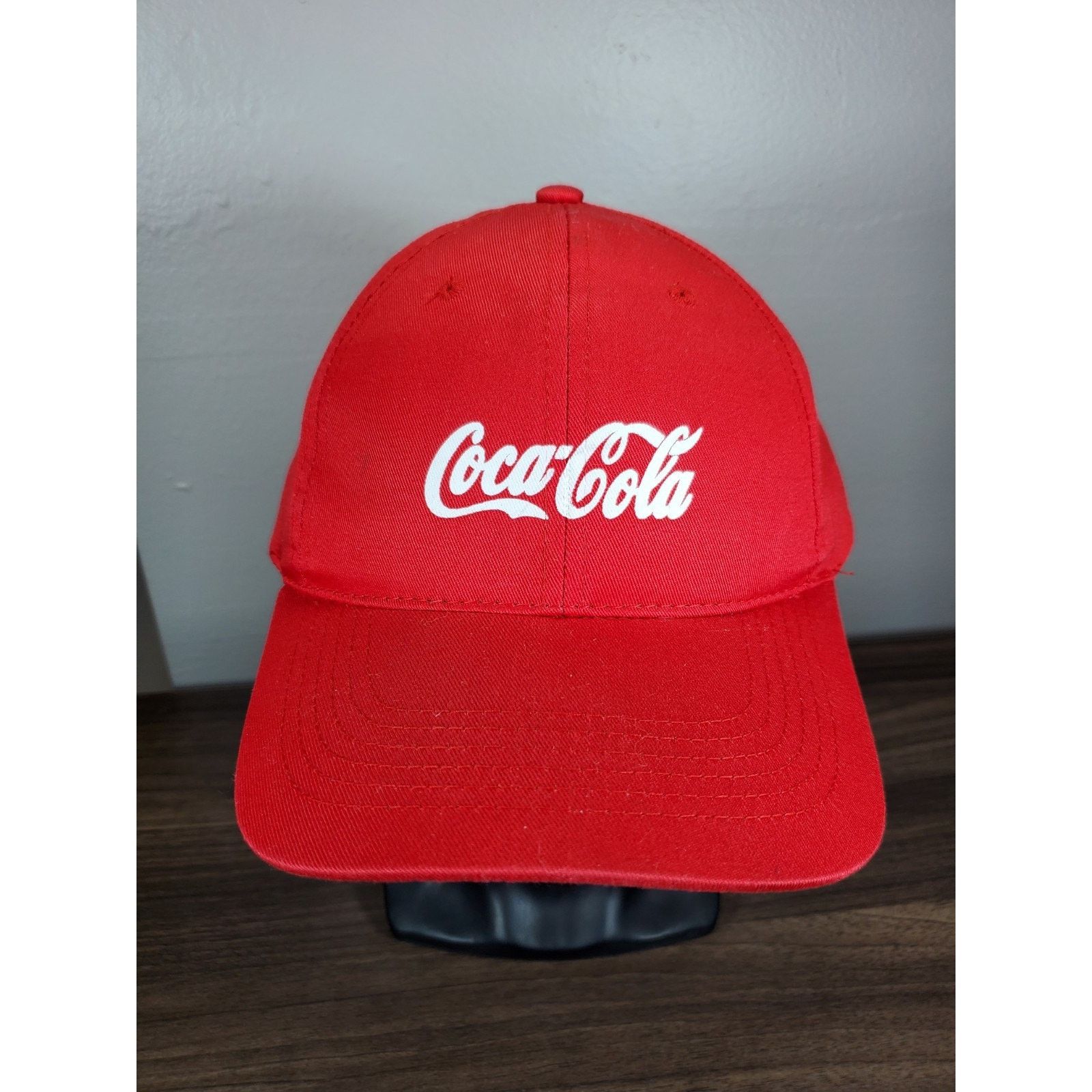 Coca Cola × Vintage Coca-Cola Hat Red Snapback Cap Sportsman Brand Coke Ad Promo Size ONE SIZE - 3 Thumbnail