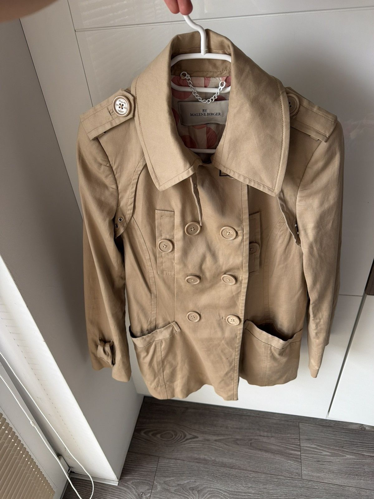 By Malene Birger By Malene Birger Luxury Brown Beige Coat Size XS / US 0-2 / IT 36-38 - 5 Thumbnail
